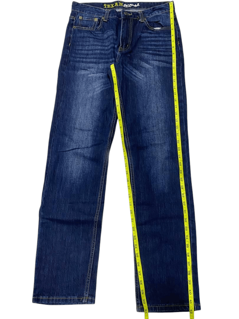 Japanese Brand Vintage Japanese Brand Indigo Washed Straight Jean Size US 31 - 7 Thumbnail