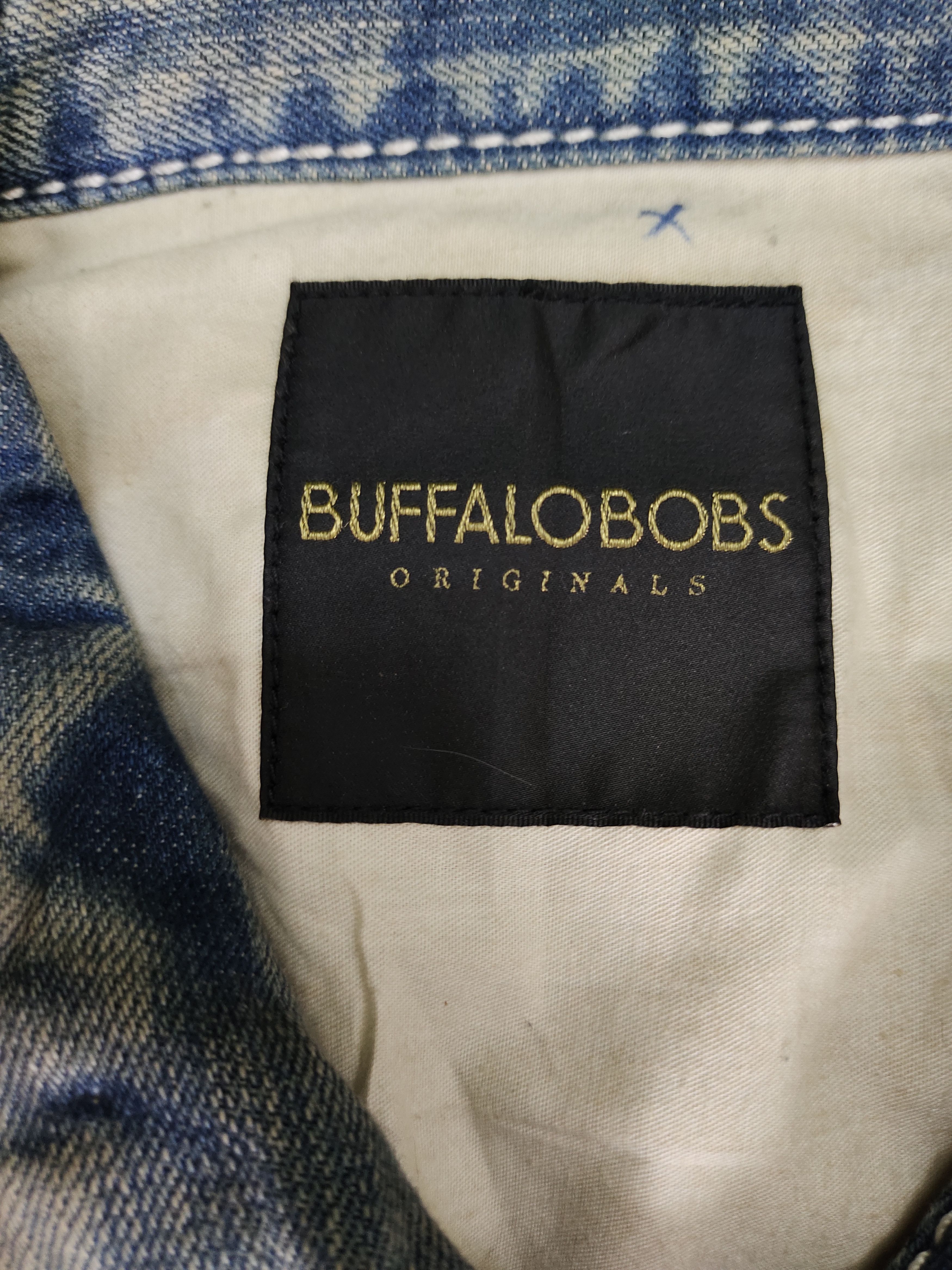 BUFFALO BOBS Buffalo Bobs Clawmark Waxed Denim Jacket Size US S / EU 44-46 / 1 - 17 Thumbnail