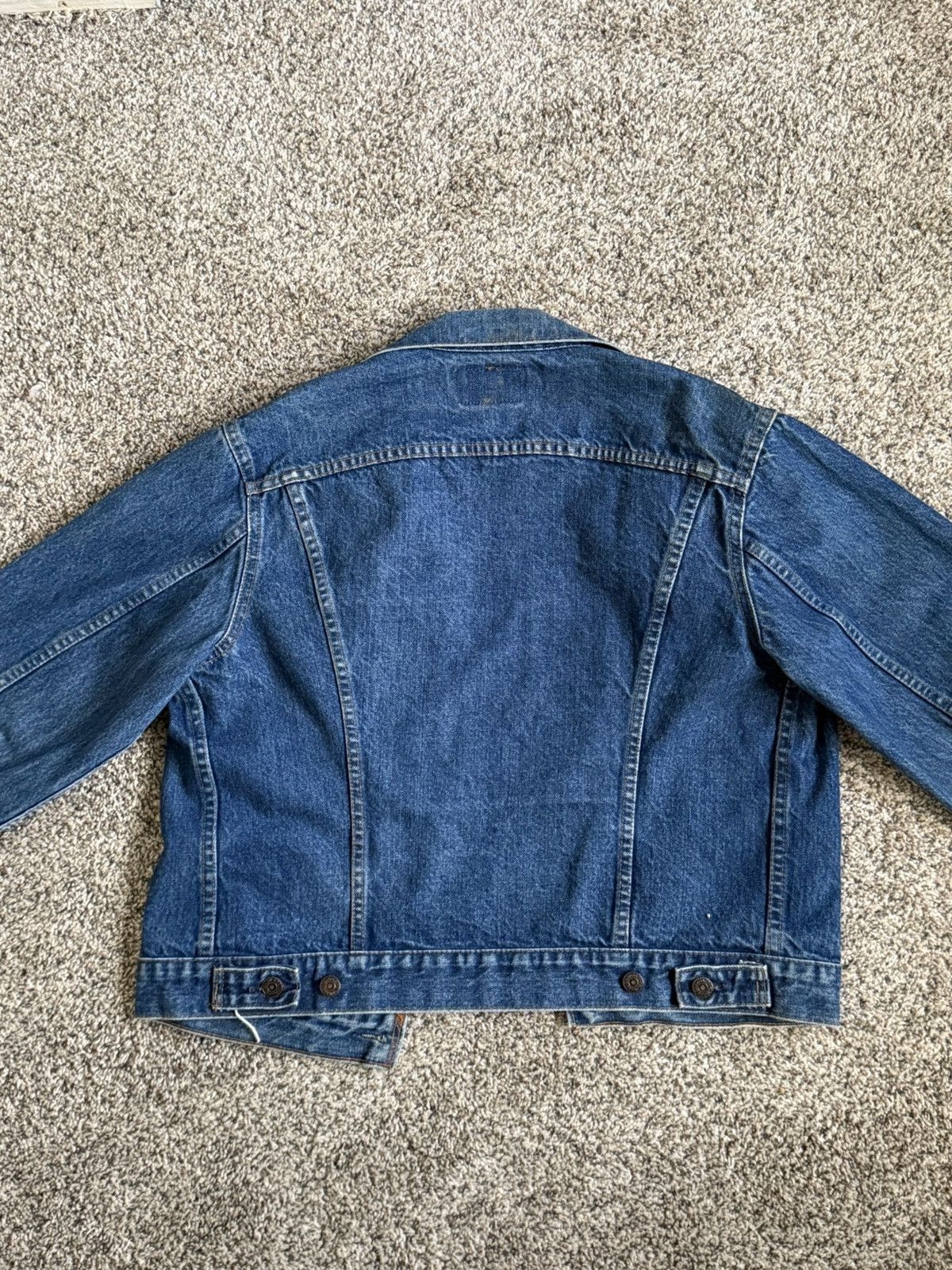 Levi's × Levi's Vintage Clothing × Vintage Vintage Levi's Denim Trucker Jacket Size US S / EU 44-46 / 1 - 2 Thumbnail