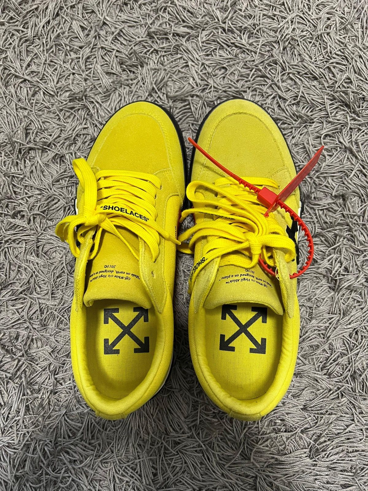Off-White Off White Vulc Low Yellow Size US 7.5 / EU 40-41 - 3 Thumbnail
