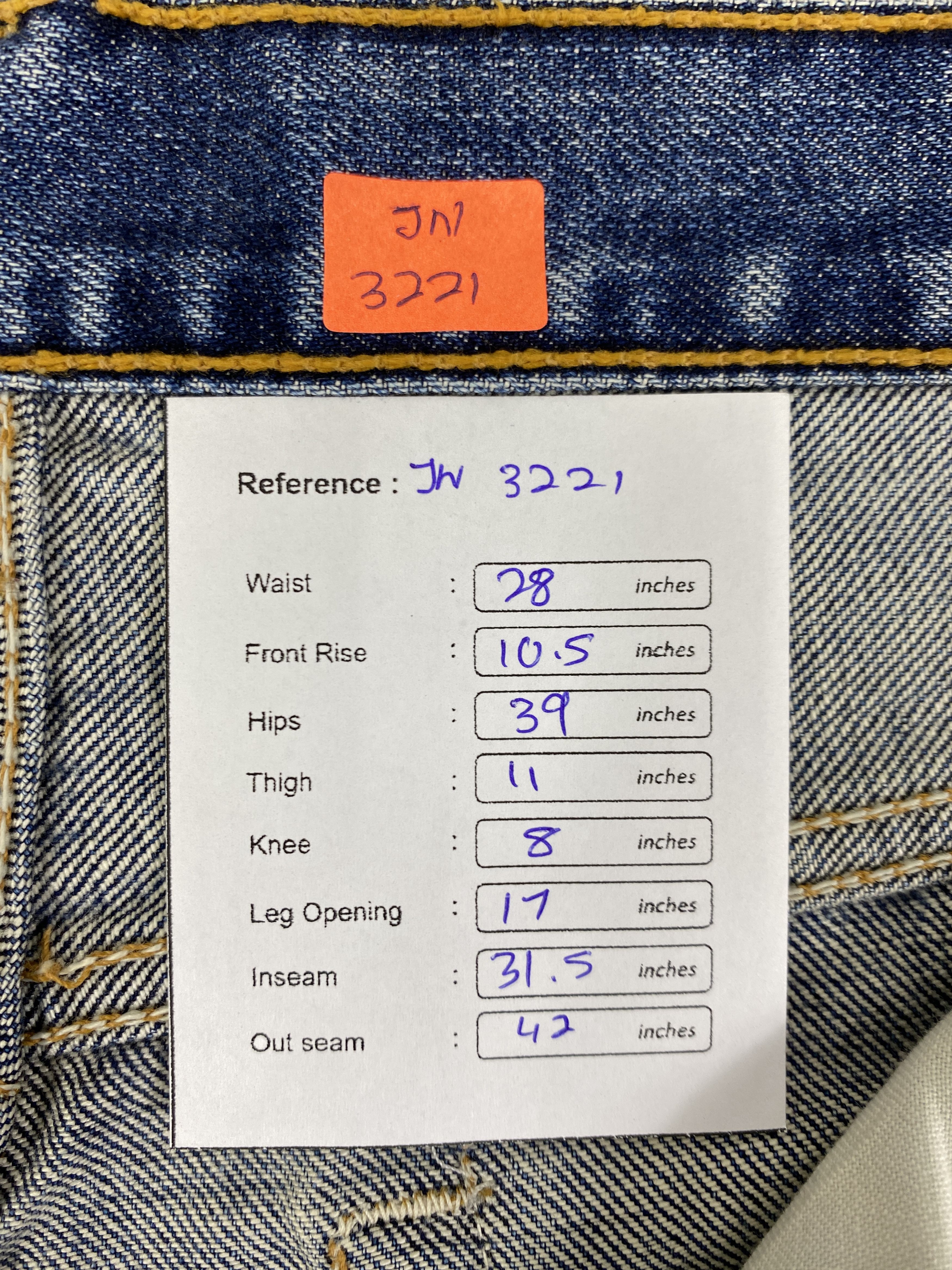 Hysteric Glamour Faded Blue Vintage Levis 517 Flare 28x31.5 - JN3221 Size US 28 / EU 44 - 8 Thumbnail