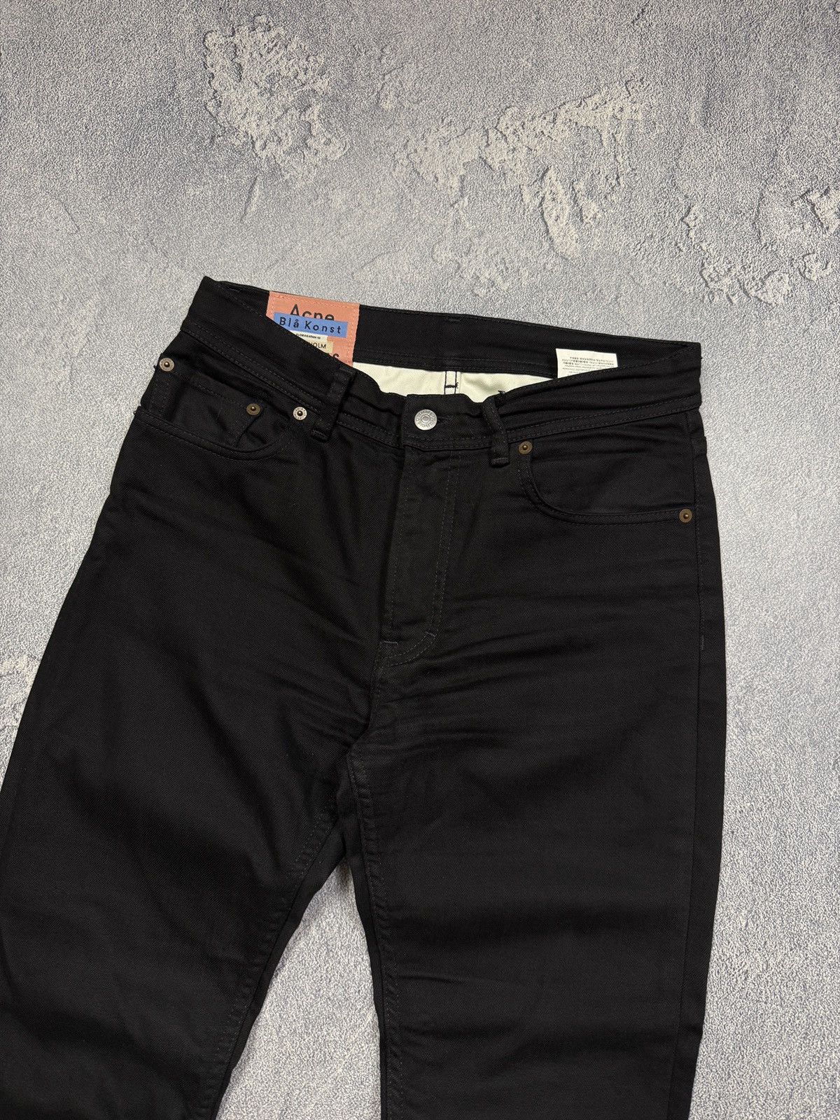 Acne Studios Acne Studios Bla Konst Melk Stay Black Jeans Size US 28 / EU 44 - 4 Thumbnail