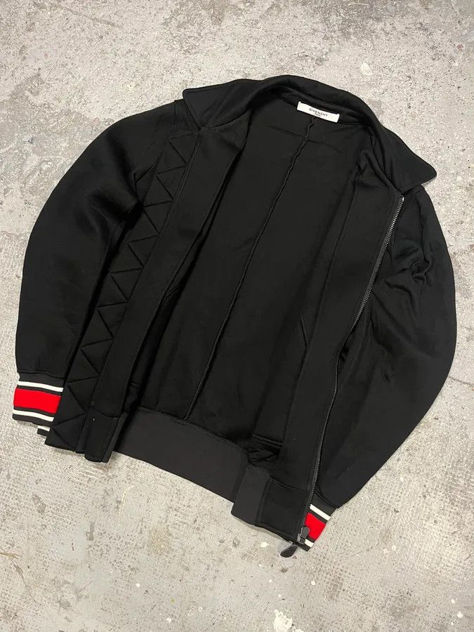 Givenchy Black & Red Bomber Jacket by Riccardo Tisci