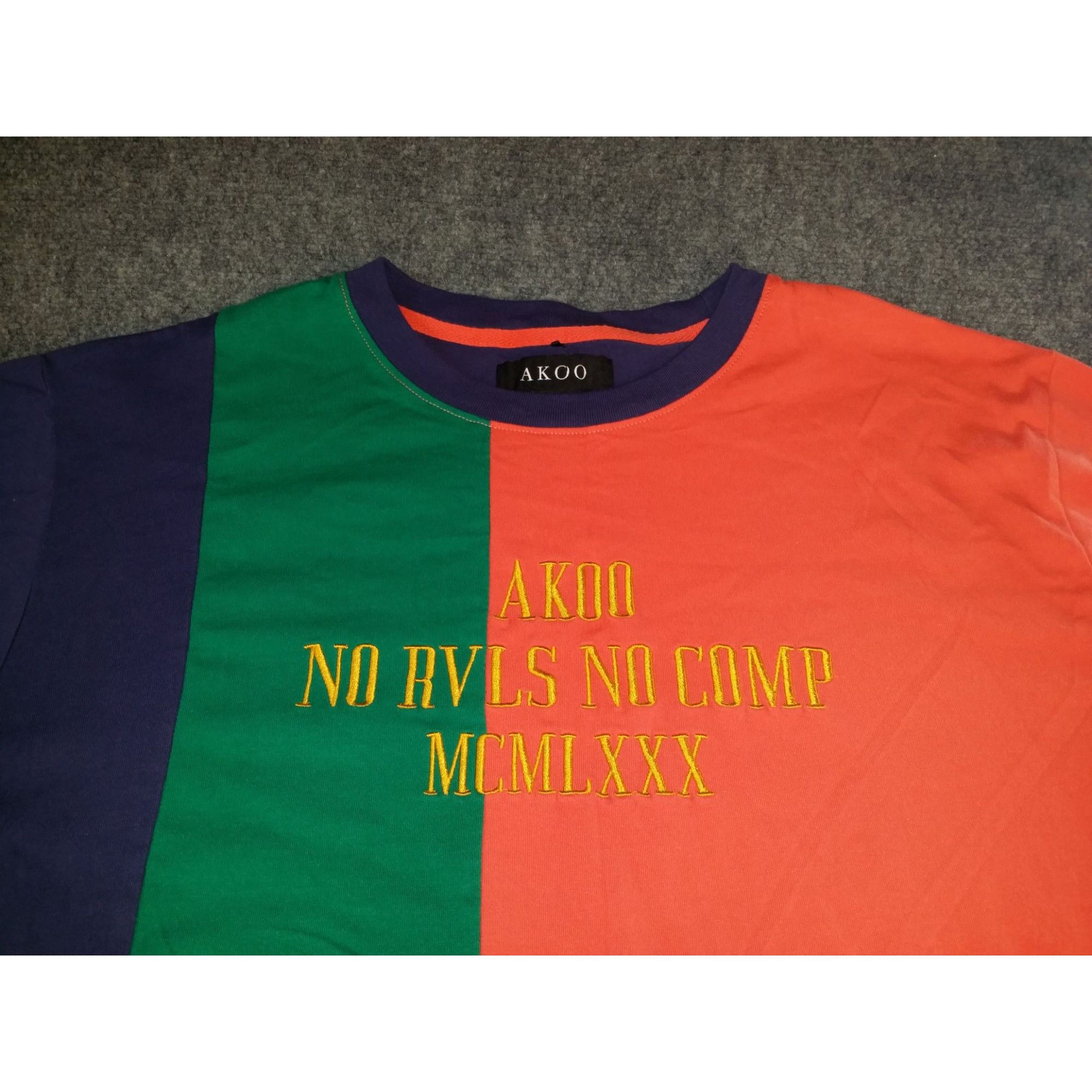 AKOO Akoo Tshirt Men Sz XXL Colorblock No Rvls No Comp MCMLXXX Hi Size US XXL / EU 58 / 5 - 2 Thumbnail