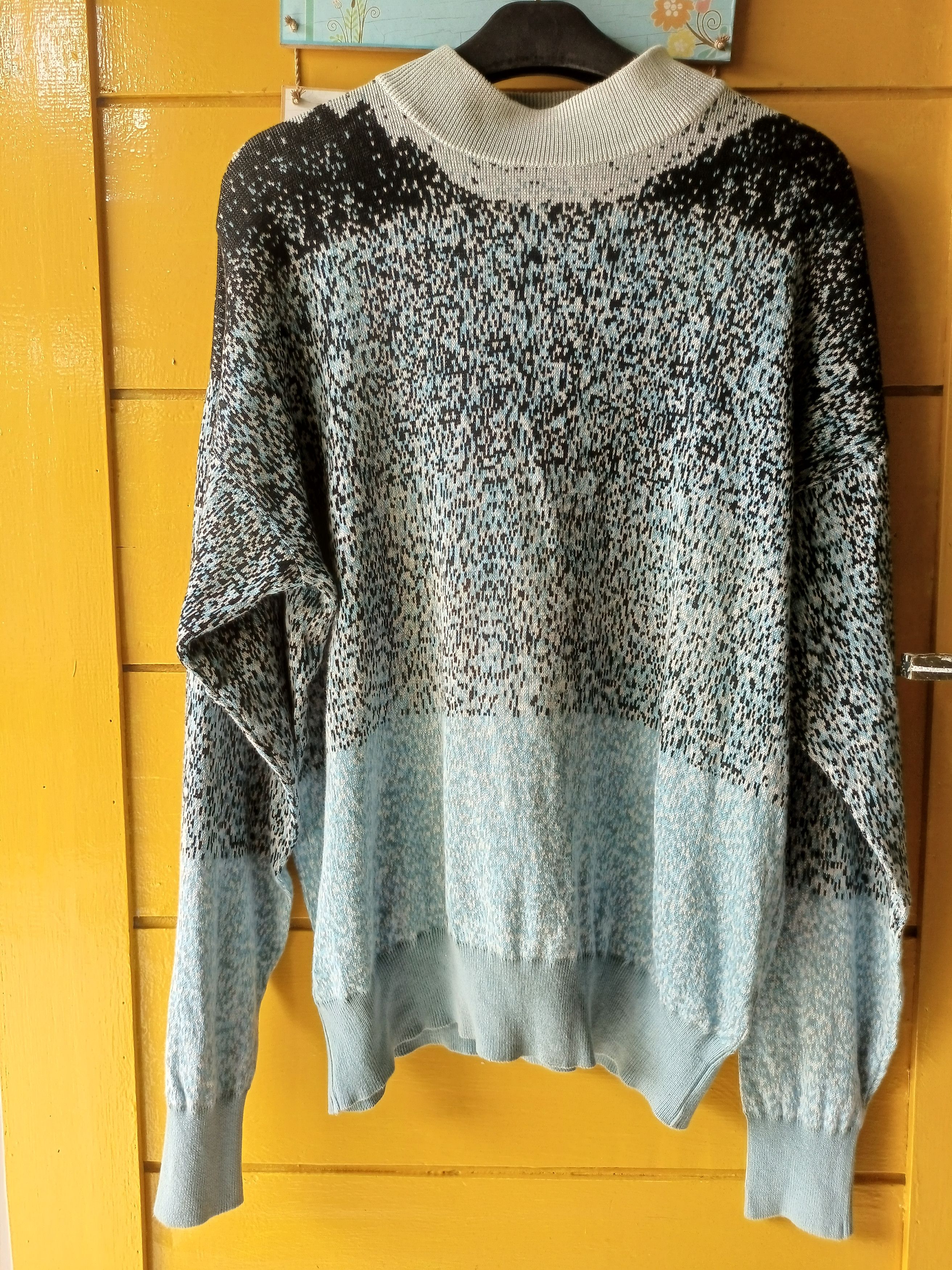 Designer × Kenzo KENZO PARIS Mix Color Knit Sweater Jumper Neck Size US L / EU 52-54 / 3 - 15 Thumbnail