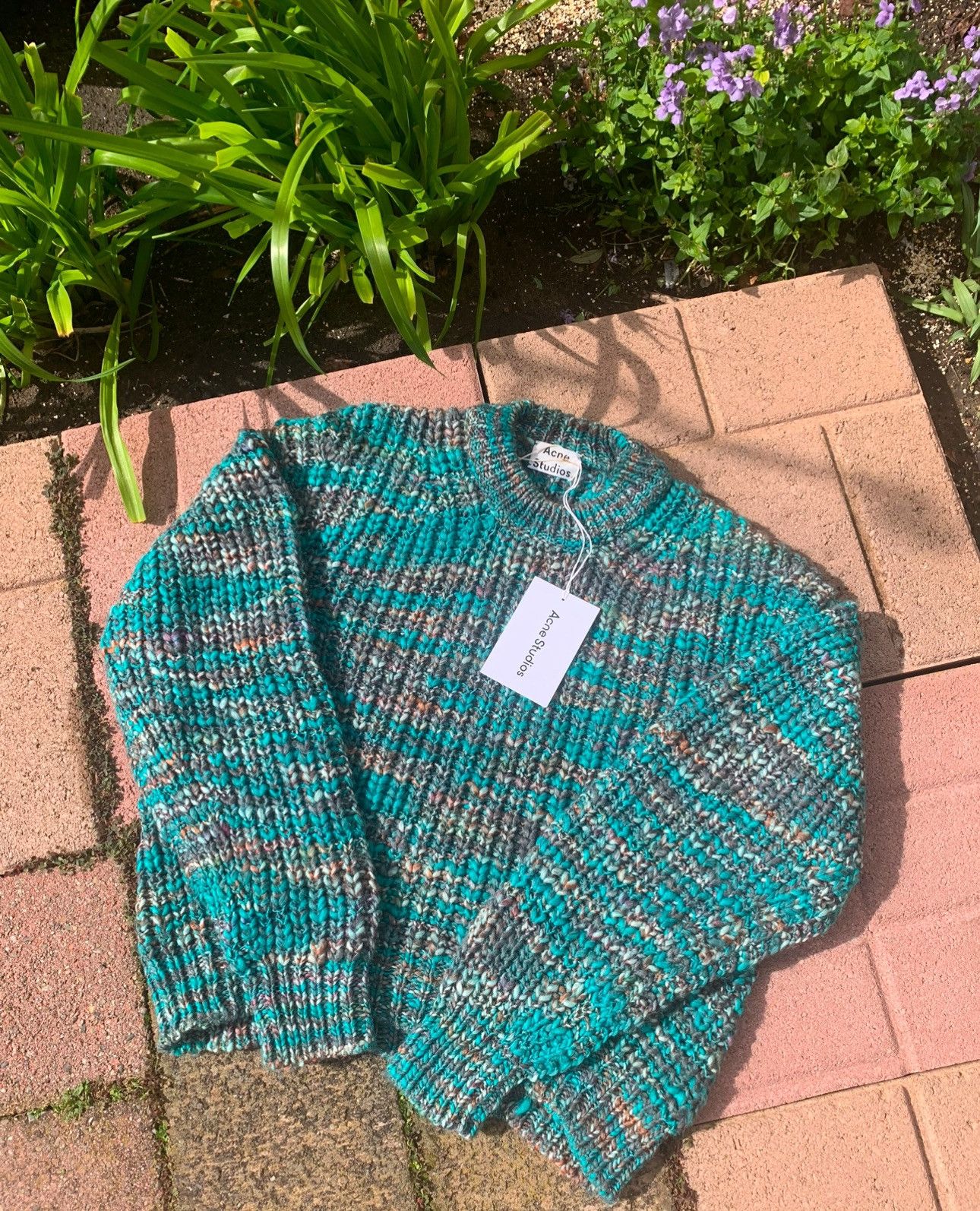 Acne Studios RARE GRAIL Acne Studios marbled zora sweater Size US M / EU 48-50 / 2 - 3 Thumbnail
