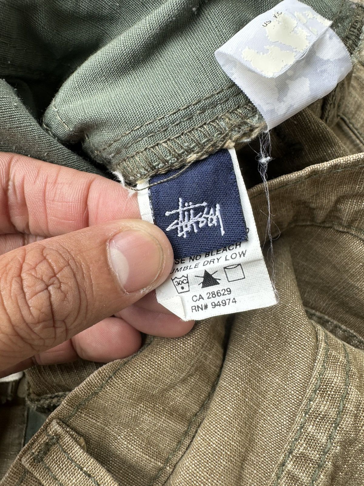 Stussy × Vintage Vintage Stussy -Dm Jeans Size US 32 / EU 48 - 18 Thumbnail