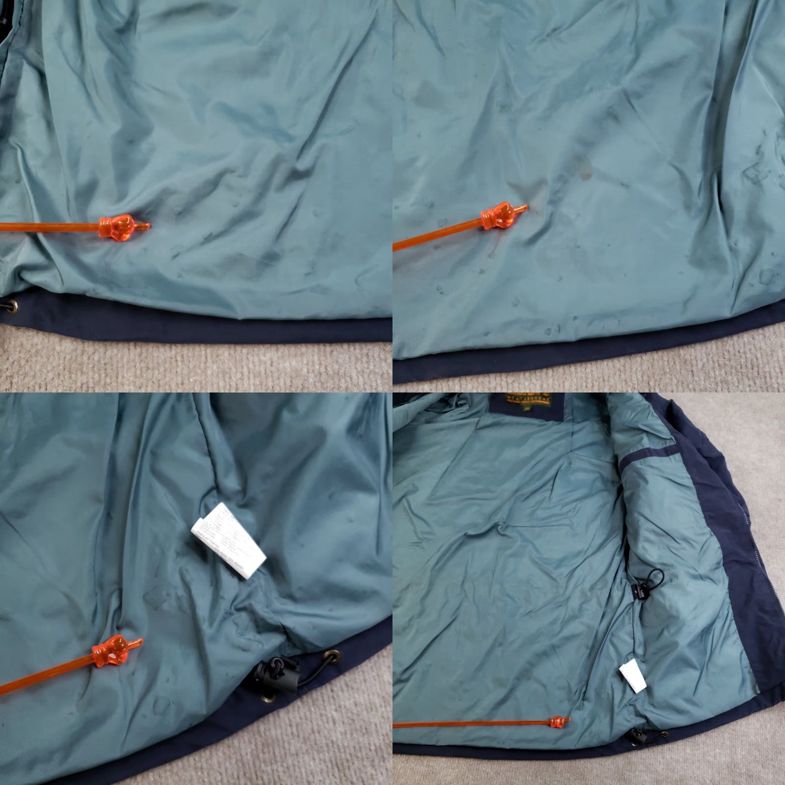 Timberland Vintage Timberland Weathergear Jacket Mens XS Blue Waterproof Hooded Parka Coat Size US XS / EU 42 / 0 - 8 Thumbnail