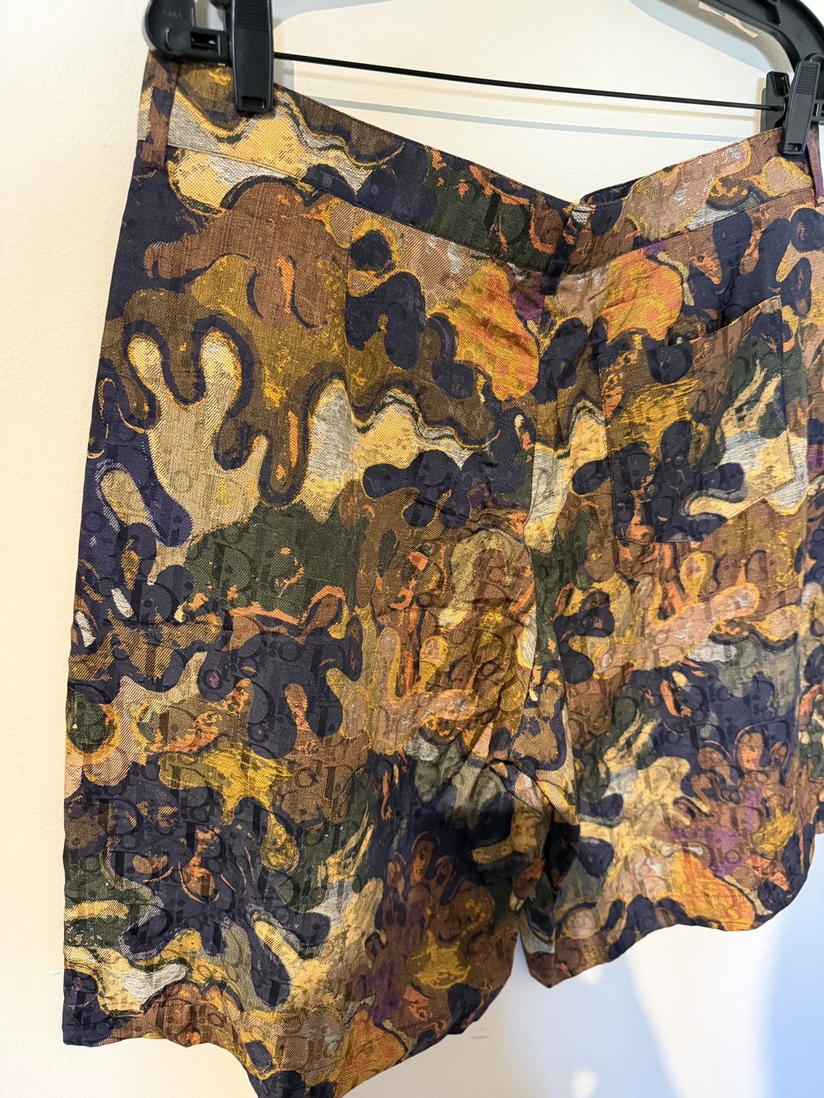 Dior Dior Oblique Camouflage Jacquard Shorts Size US 34 / EU 50 - 5 Thumbnail