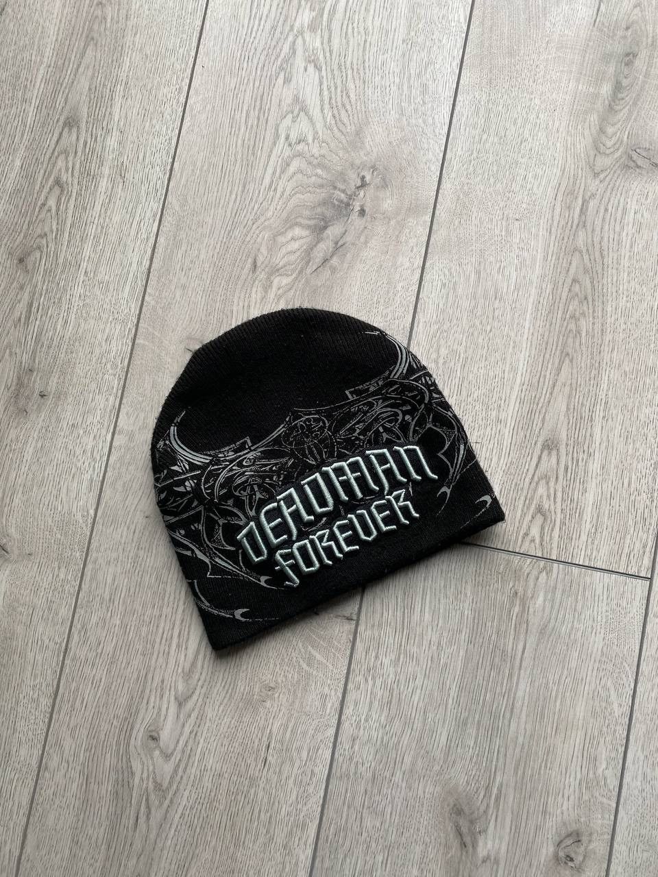 Vintage × WWE Vintage WWE Tribal Deadman Forever Beanie Hat Y2K OS Size ONE SIZE - 4 Thumbnail