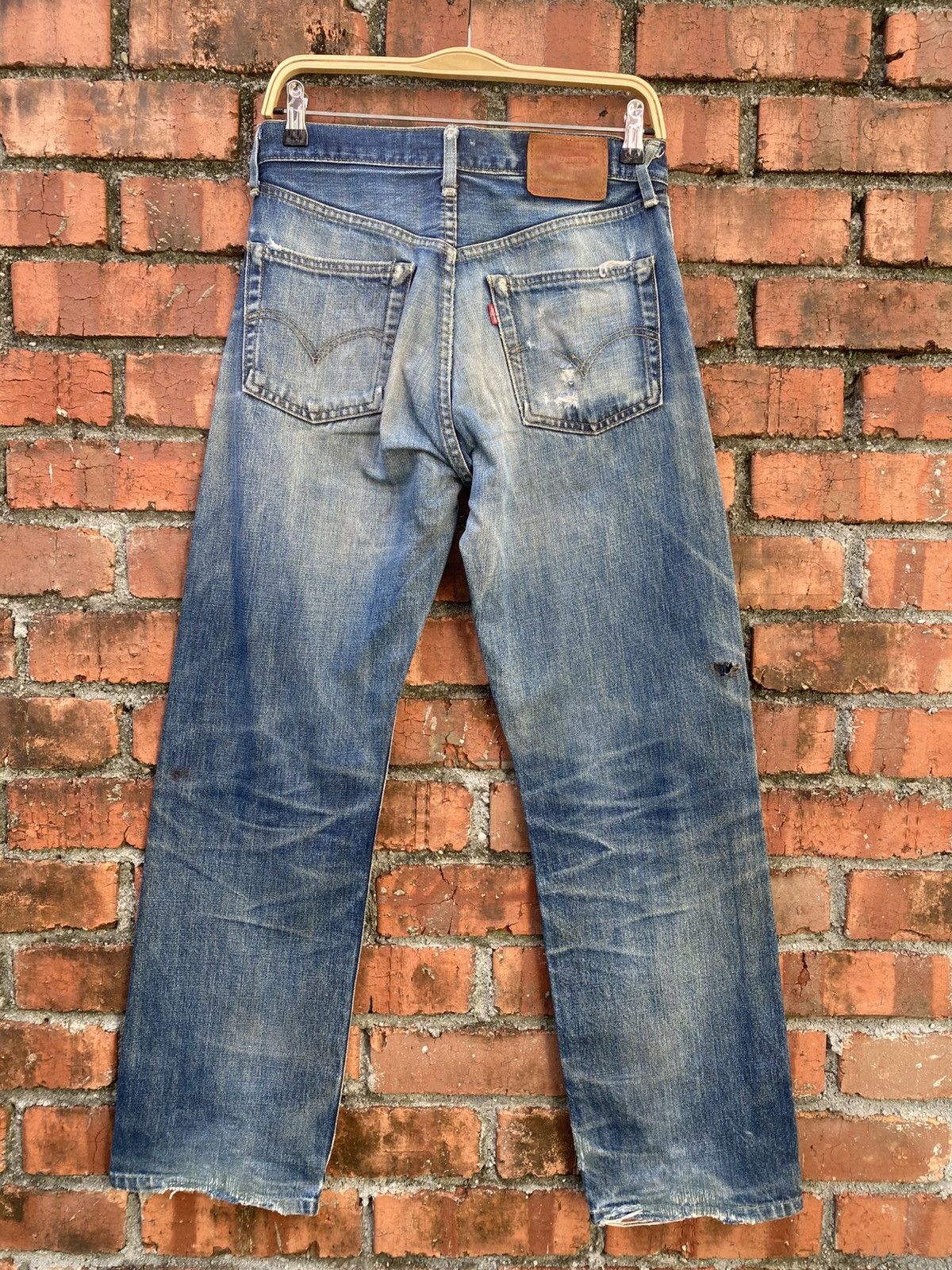 Levi's Vintage Clothing W30x30 Vintage levi's 503B Redline distressed big E Size US 30 / EU 46 - 2 Thumbnail