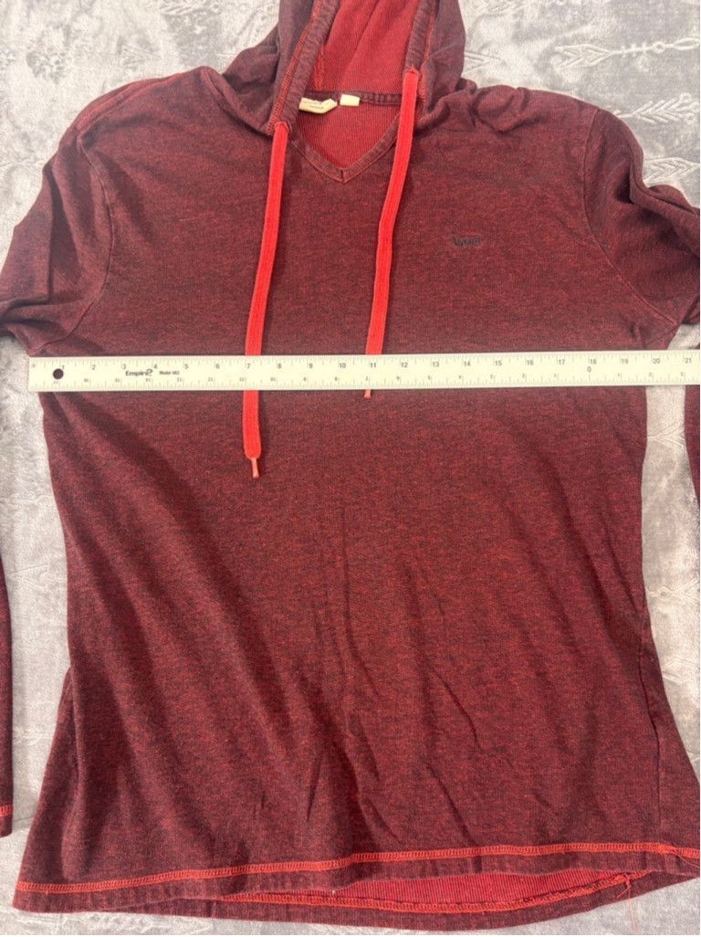 Vans Men's Vans Hoodie Size M Red Size US L / EU 52-54 / 3 - 2 Thumbnail