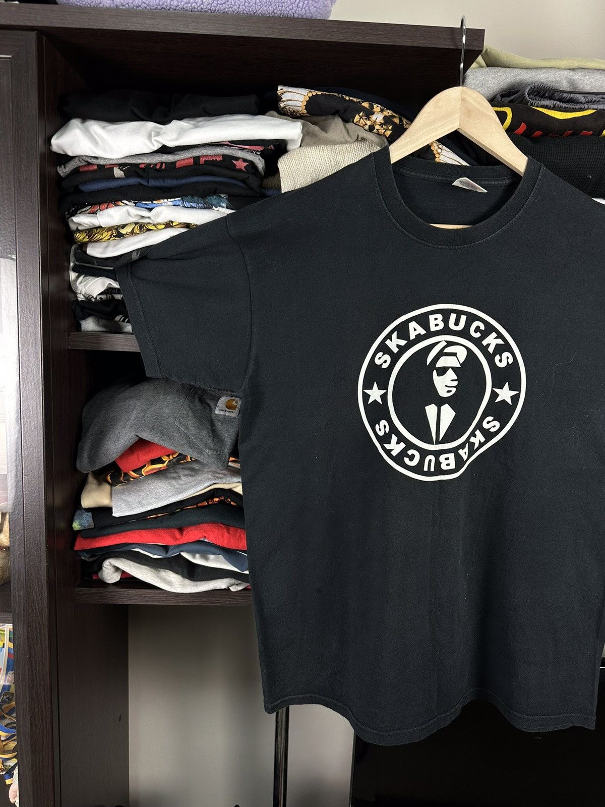 Japanese Brand × Vintage Vintage Y2K Skabucks Coneoiour Graphic Tee Size US L / EU 52-54 / 3 - 3 Thumbnail