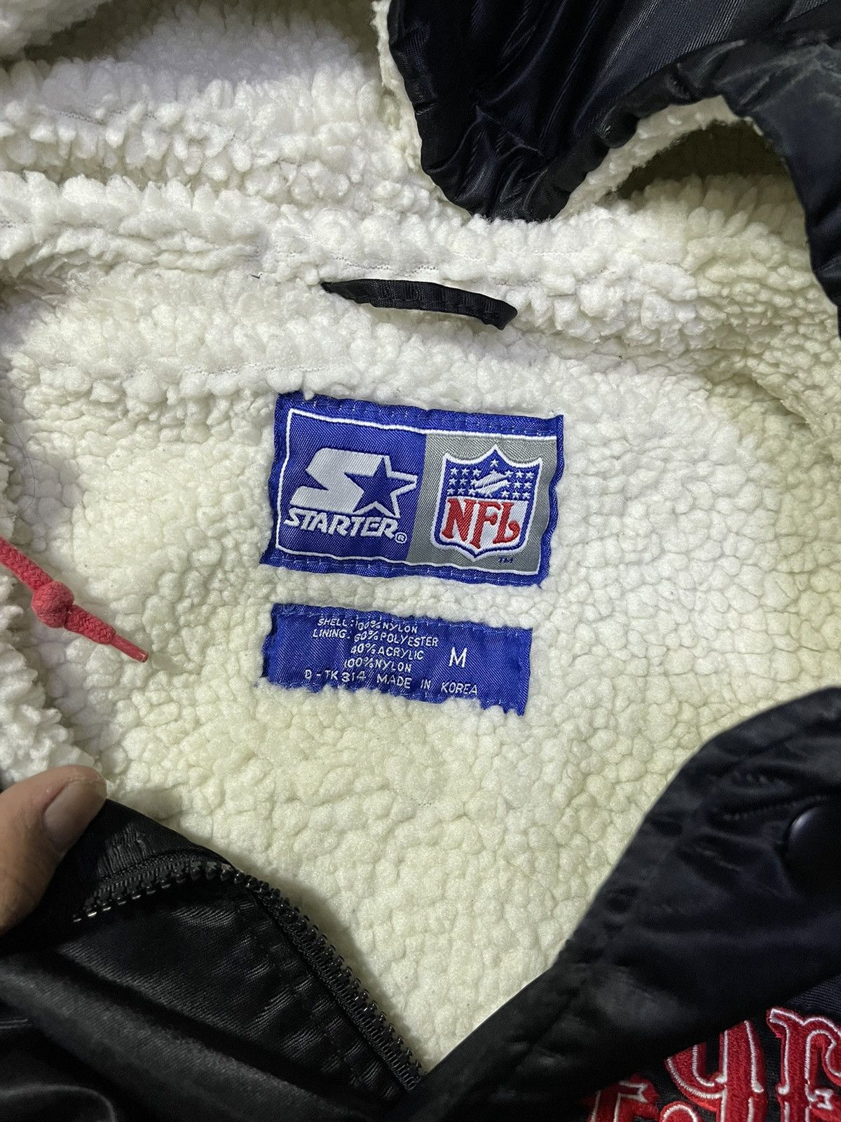 NFL × Starter VINTAGE SAN FRANCISCO 49ERS NFL PUFFER JACKET Size US L / EU 52-54 / 3 - 3 Thumbnail