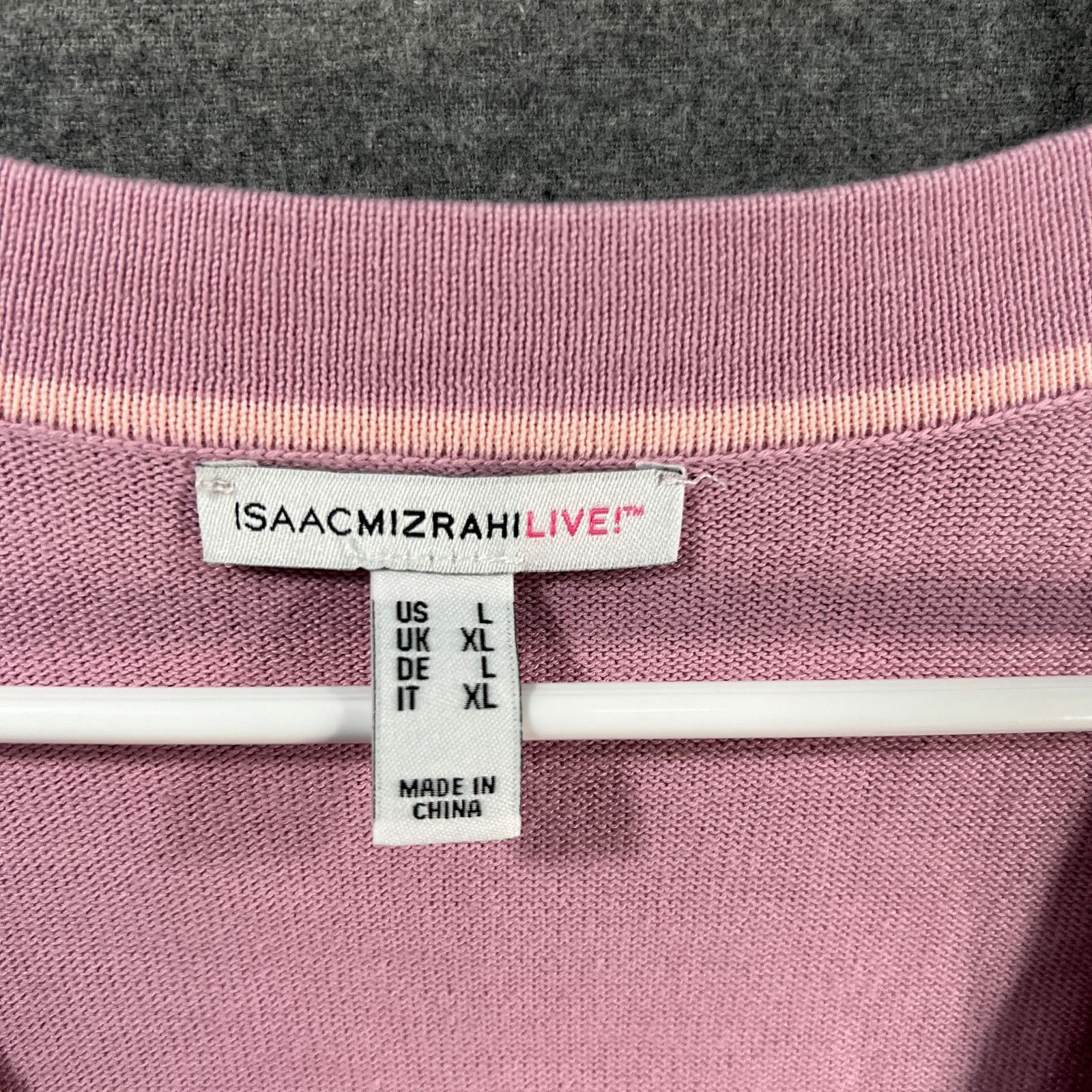 Isaac Mizrahi Isaac Mizrahi Live! Button Front Cardigan With Patch Size L / US 10 / IT 46 - 3 Thumbnail