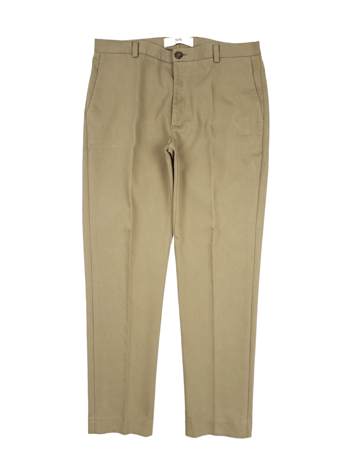 image of Sefr Séfr Harvey Trouser Pleated Pants Beige Size Large, Men's