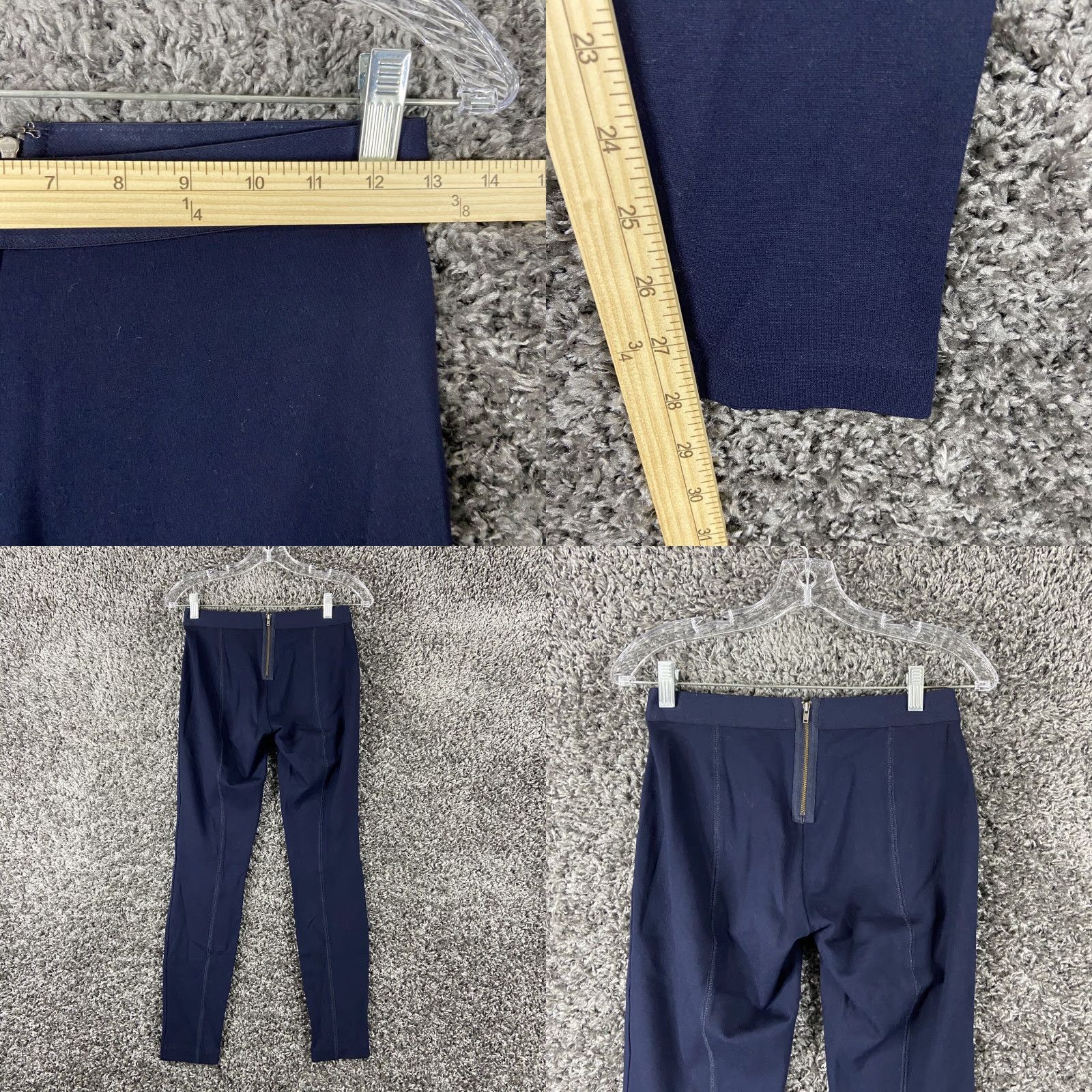 J.Crew J.Crew Blue Ankle Leggings Women's 4 Regular Size 27" / US 4 / IT 40 - 8 Thumbnail