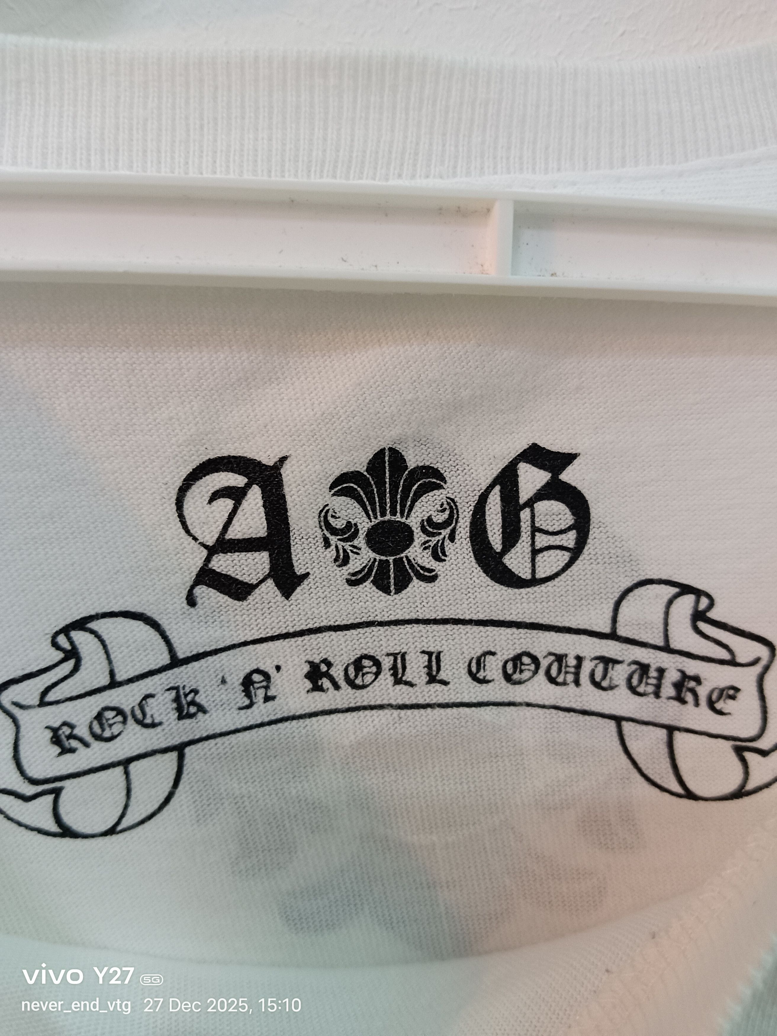 A&G Rock A & G ROCK N ROLL T shirt Size US XL / EU 56 / 4 - 6 Thumbnail
