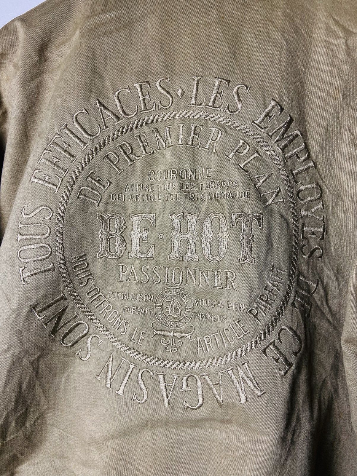 Japanese Brand Vintage Be Hot Reversible Wool Bomber Jacket Size US XL / EU 56 / 4 - 5 Thumbnail