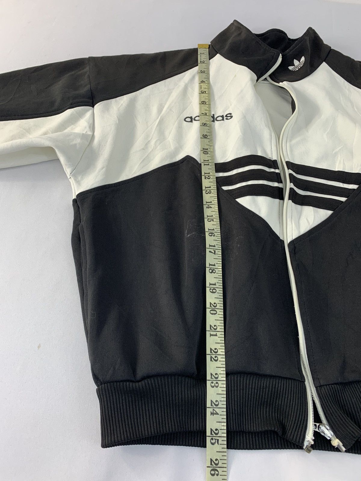 Adidas × Vintage 90s Adidas Trifoil Tricot Track Jacket Full Zip Colour Block Size US M / EU 48-50 / 2 - 10 Thumbnail