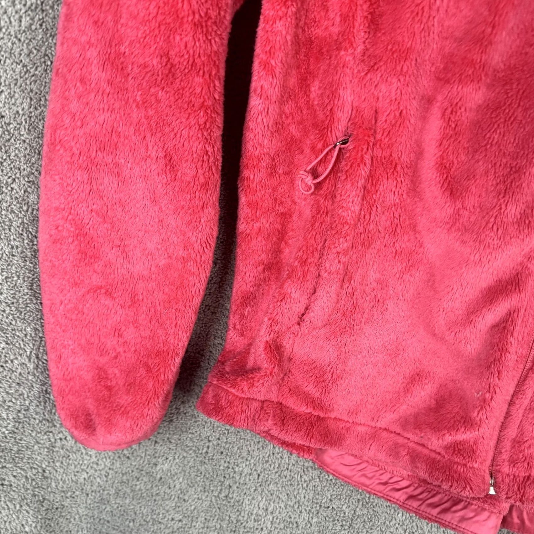 The North Face The North Face Womens Large Pink Fleece Jacket Full Zip Size L / US 10 / IT 46 - 2 Thumbnail