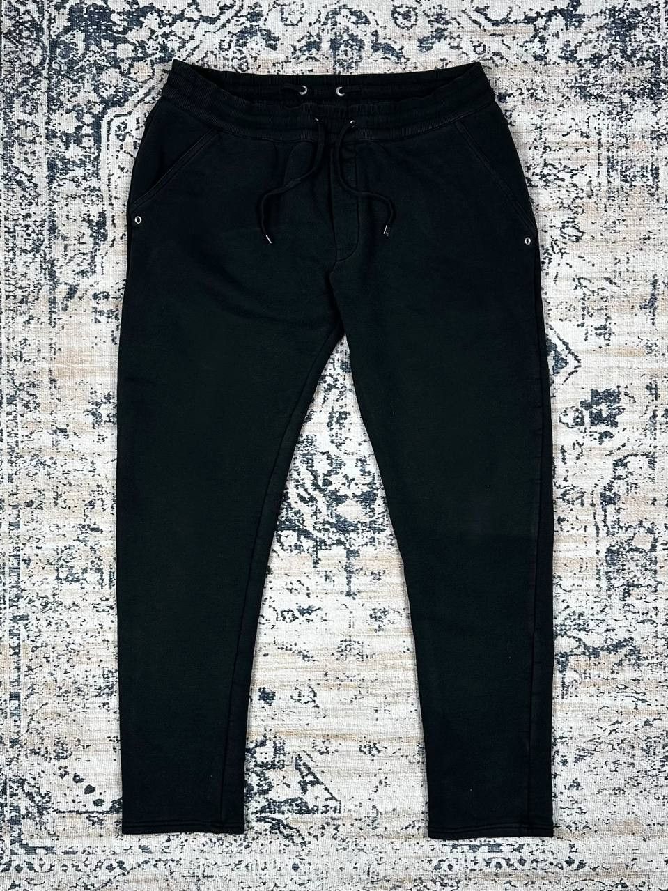 Dior Resort Black Cotton Casual Jogger Sweatpants