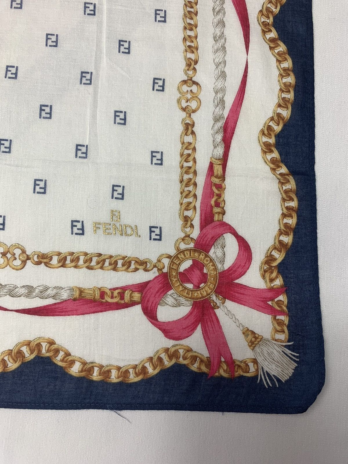 Vintage Fendi Handkerchief / Neckerchief / Bandana Size ONE SIZE - 4 Thumbnail