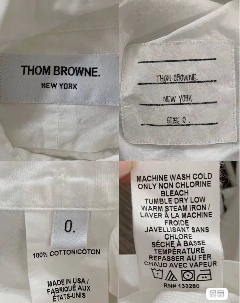 Thom Browne Thom Browne size0 Double-breasted shirt Size US XS / EU 42 / 0 - 3 Thumbnail