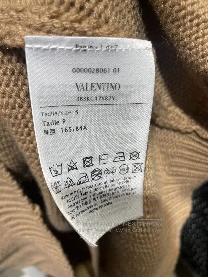 Valentino Valentino Women's Studded Long-Sleeve Sweater. Size US S / EU 44-46 / 1 - 7 Thumbnail