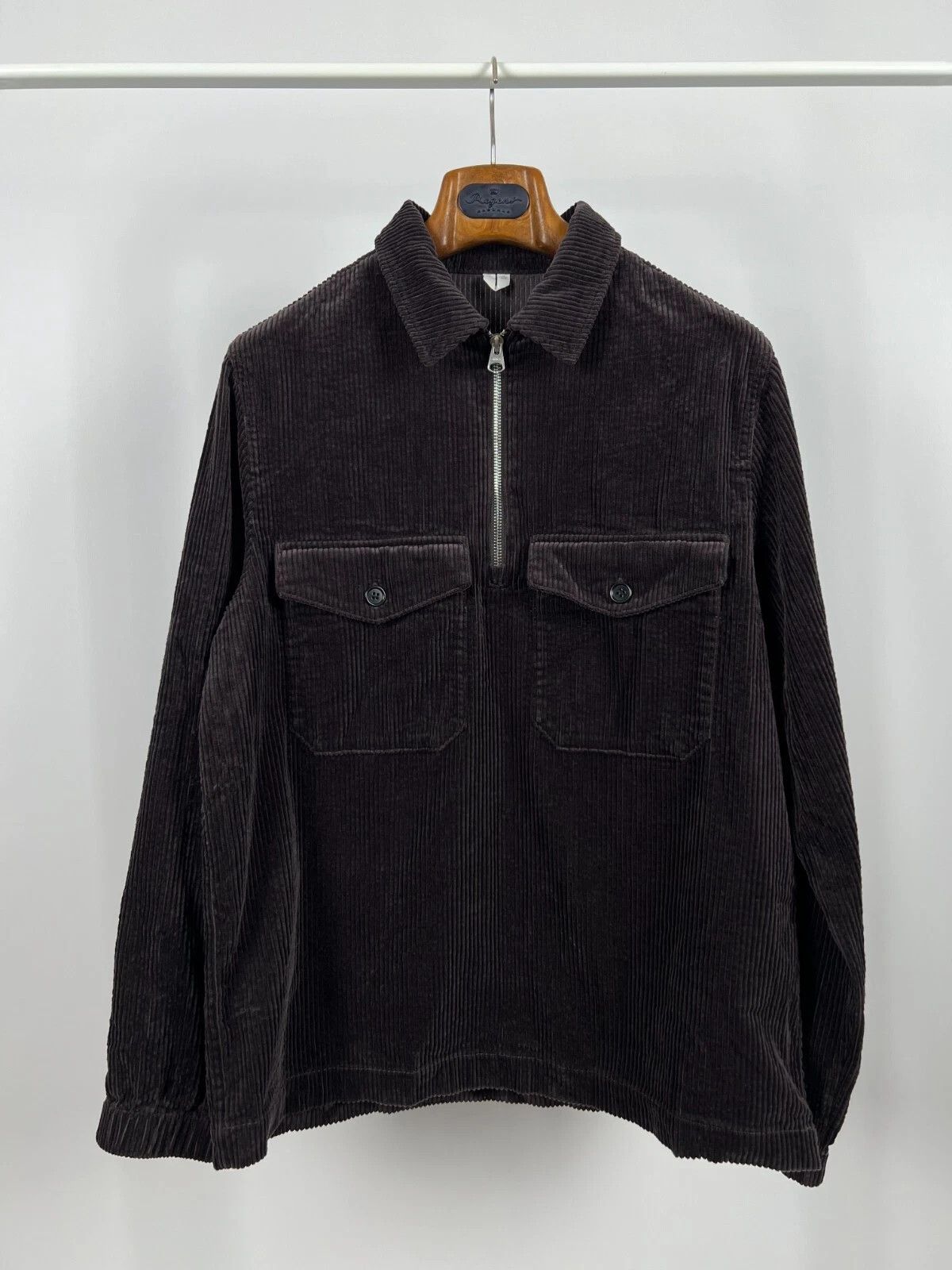 Arket Arket Corduroy Half-Zip Overshirt Anorak Jacket Size US 36 Size US S / EU 44-46 / 1 - 2 Thumbnail