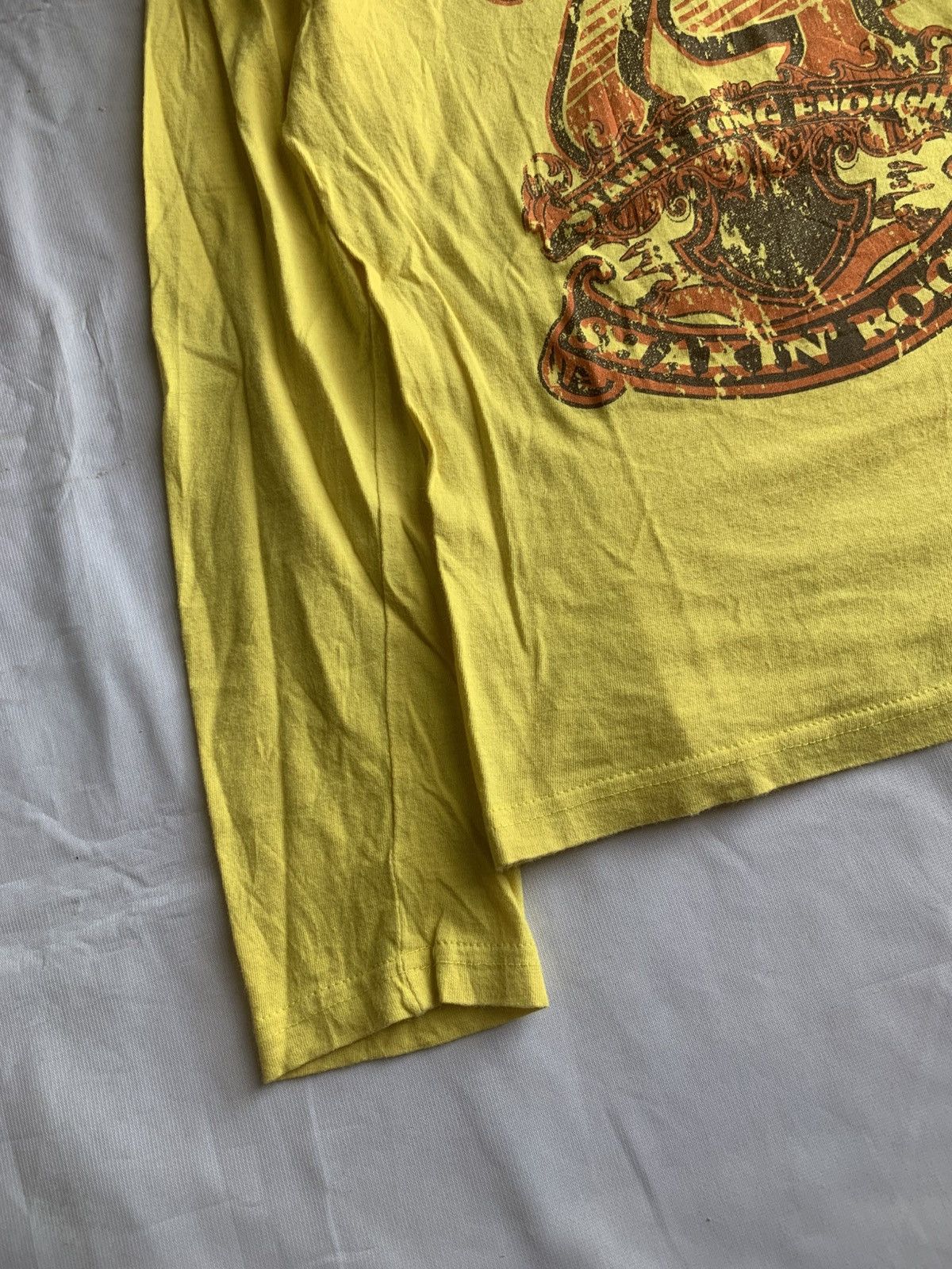 Andy Warhol × Hysteric Glamour Japanese Olive Hunter Poem Motorcycle Longsleeve Tee Size US M / EU 48-50 / 2 - 3 Thumbnail