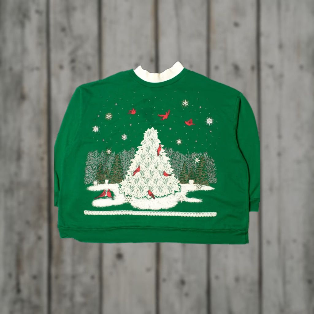 Vintage VINTAGE Nutcracker Ugly Christmas Sweatshirt XXX-Large Sweatshirt Mens Ladies? Size XXL / US 16-18 / IT 52-54 - 1 Thumbnail