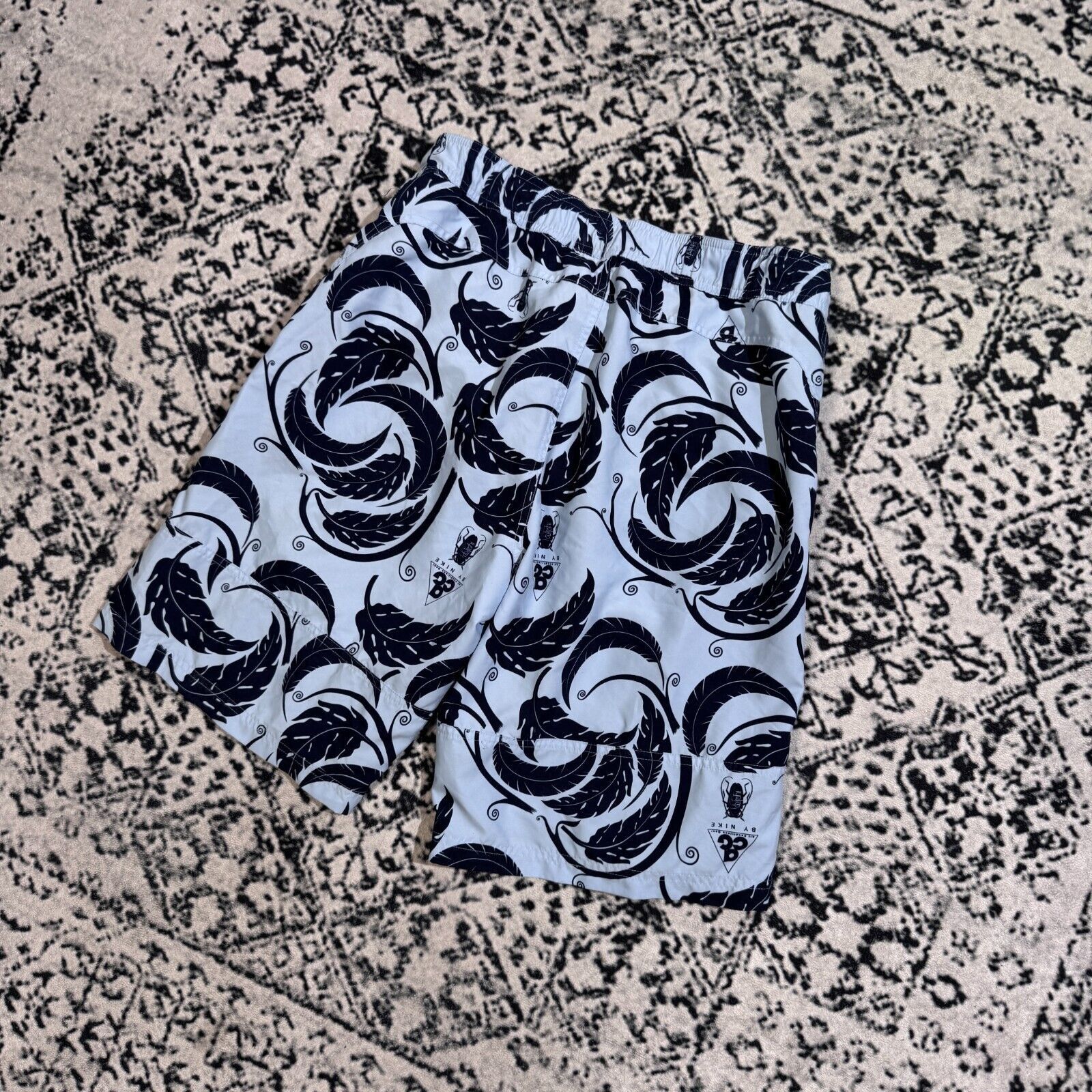 Nike ACG × Vintage Vintage Nike ACG Blue Polyester Shorts Size L Hiking Size US 35 - 10 Thumbnail