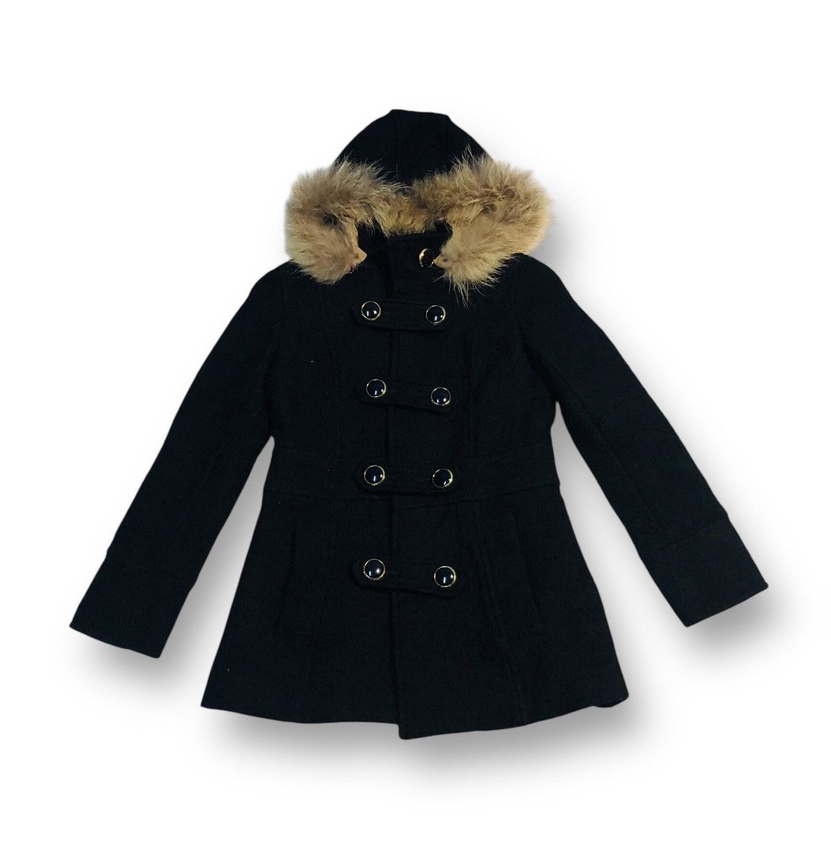 Minimum Minimum Double Breasted Hoodie Wool Jacket (11) Size US XL / EU 56 / 4 - 1 Thumbnail