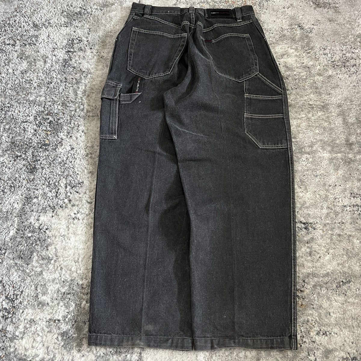 Vintage Y2K FUBU faded Carhartt style carpenter baggy cargo