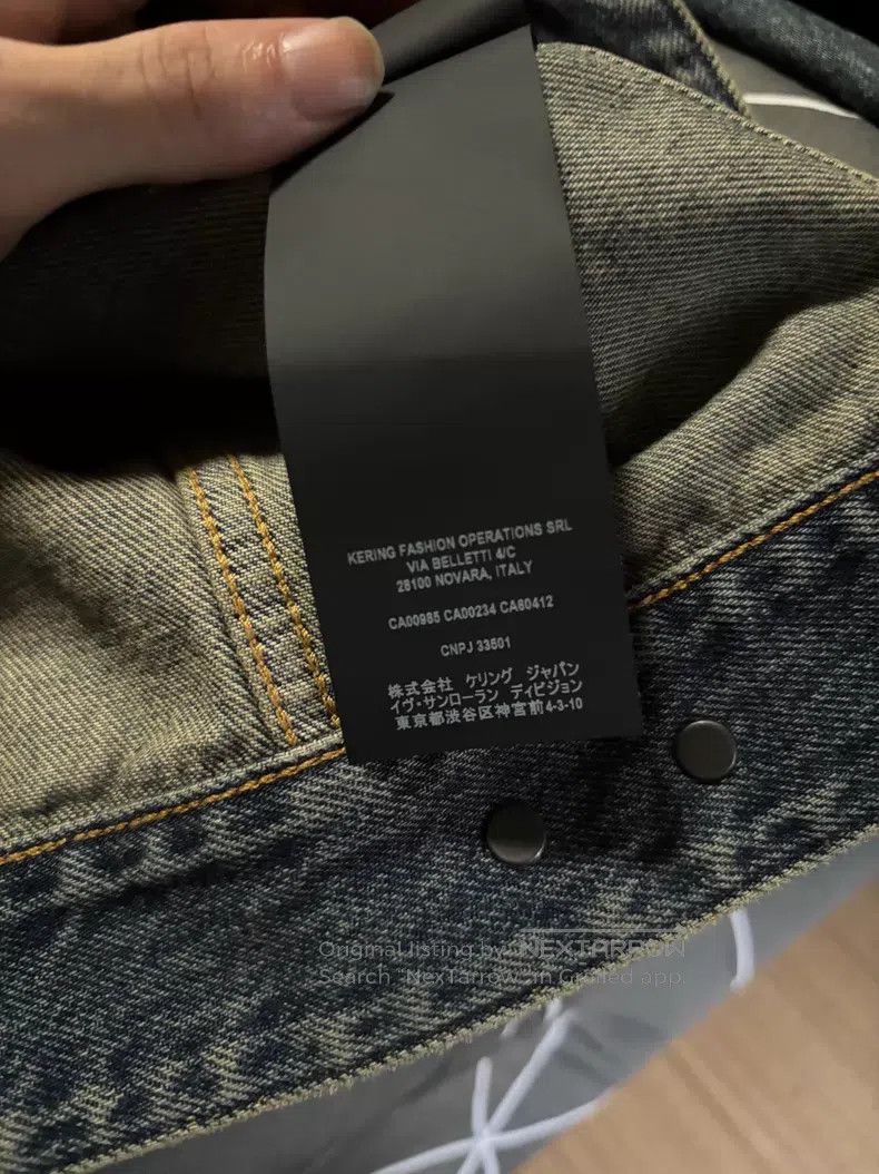 Saint Laurent Paris Saint Laurent Paris Classic basic denim jacket Size US M / EU 48-50 / 2 - 6 Thumbnail