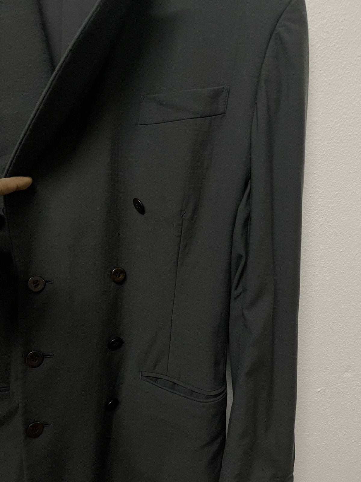 Jean Paul Gaultier VINTAGE JEAN PAUL GAULTIER HOMME WOOL BLZZER Size 50S - 5 Thumbnail