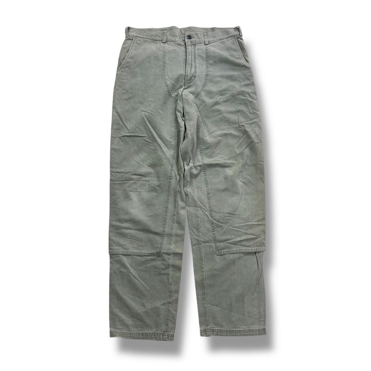 Patagonia Vintage 90s Patagonia Double Knee Organic Cotton Khaki