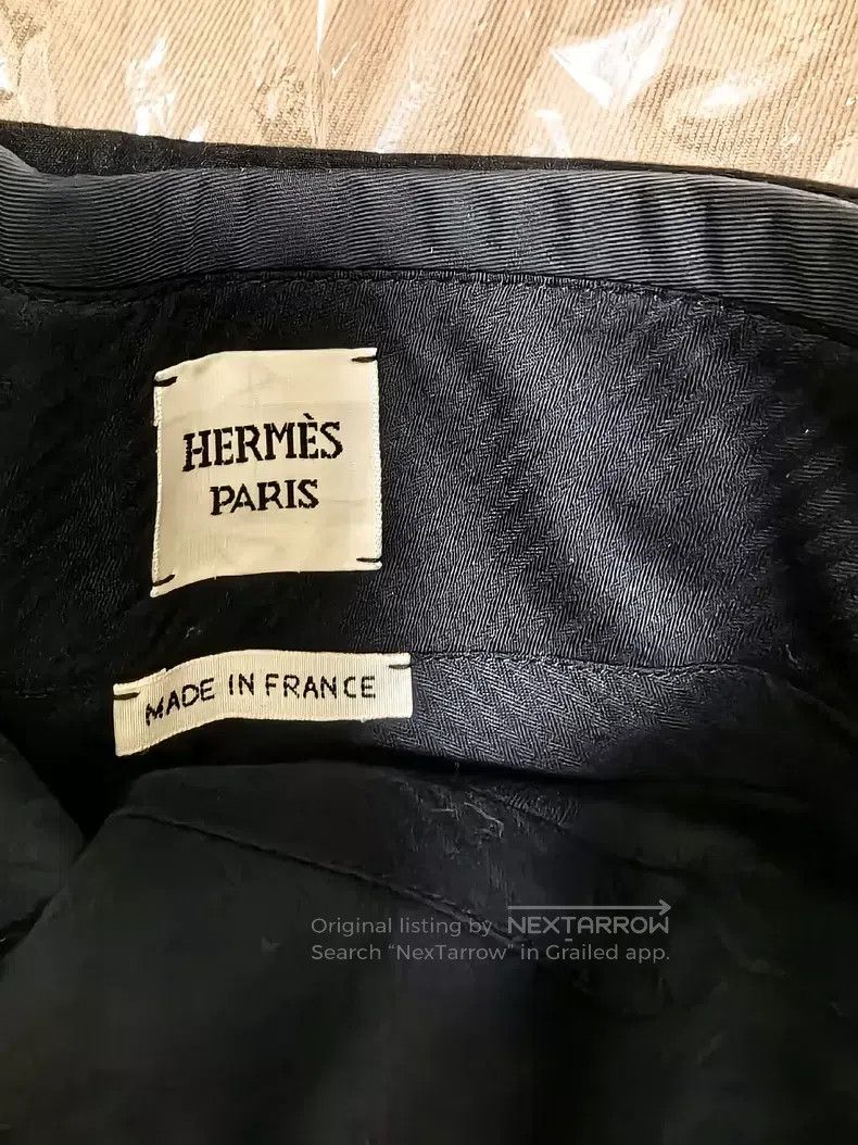 Hermes Hermes Ladies Black Work Shorts Size 42" / US 20 - 8 Thumbnail