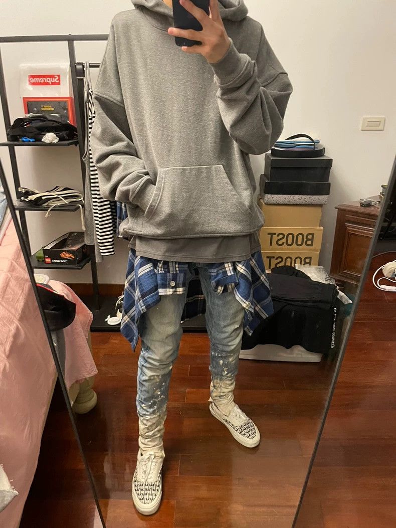 Fear of God Fear of God Blue splash ink Size US 30 / EU 46 - 6 Thumbnail