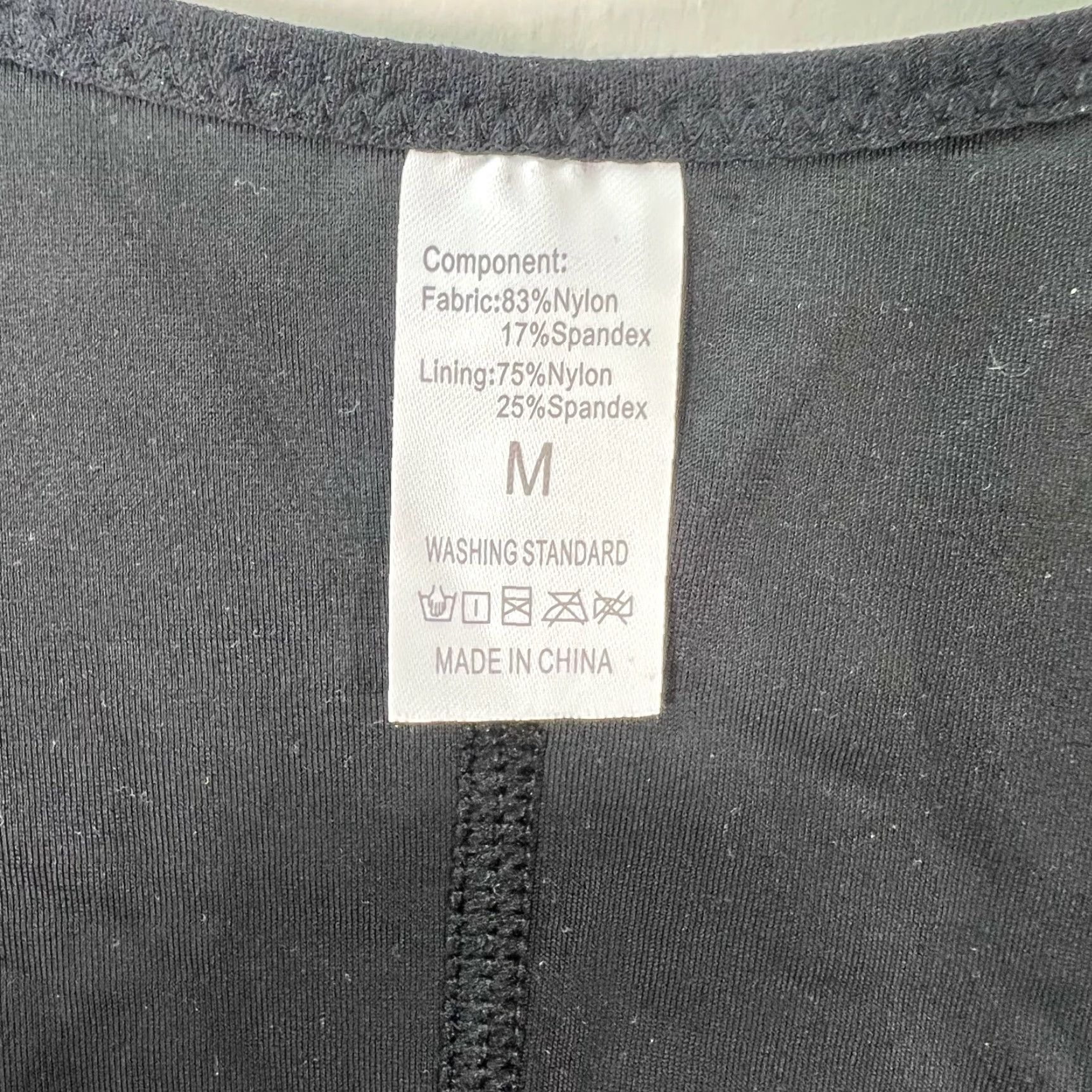Vintage Womens Shapewear Tummy Control Open Bust Girdle Corset Bodysuit Black M Slimming 83% Nylon 17% Spandex Firm Compression Size M / US 6-8 / IT 42-44 - 5 Thumbnail