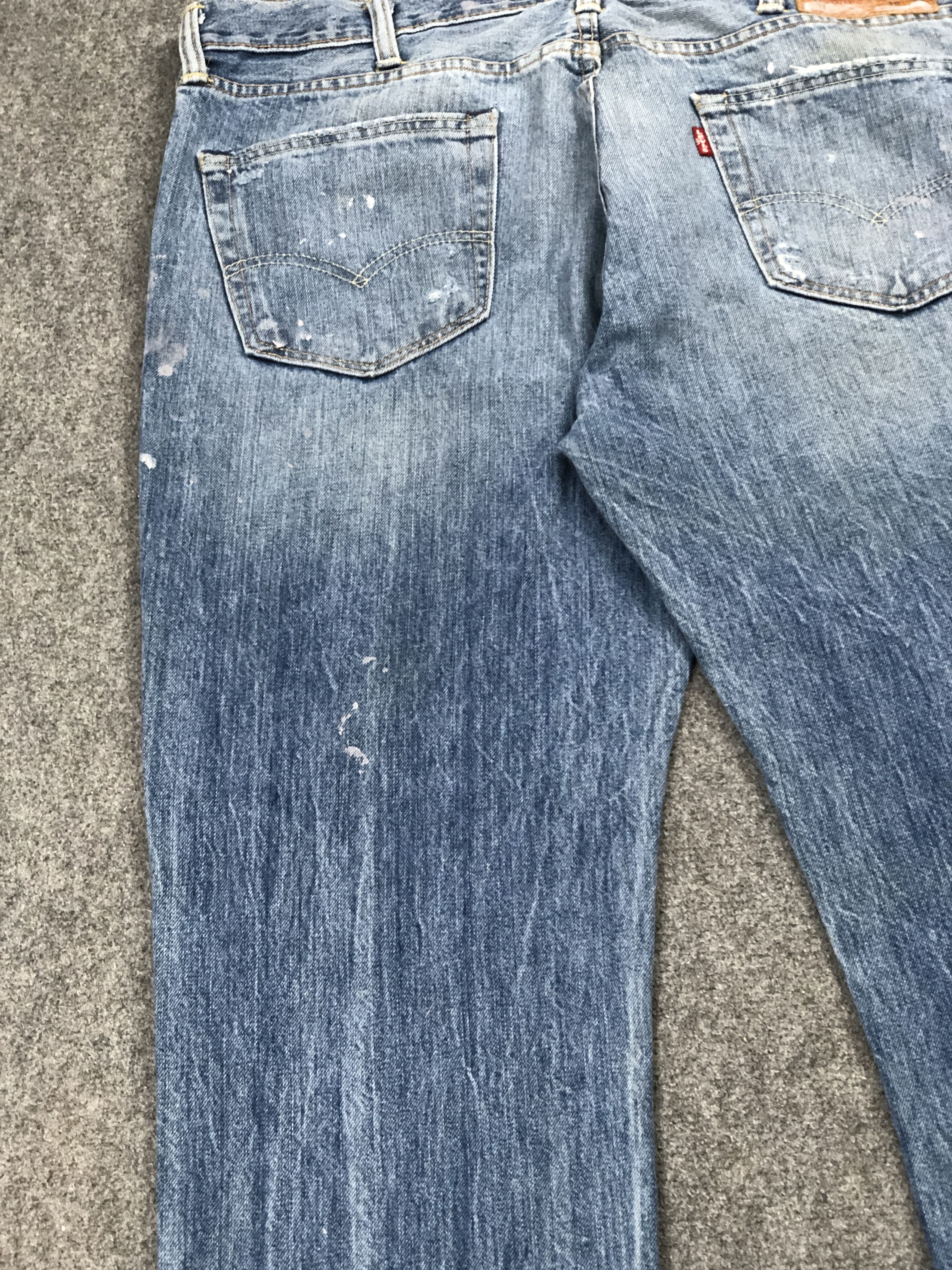 Levi's Distressed Paint Splash Vintage Levis 511 Jeans DP2252 Size US 39 - 17 Thumbnail