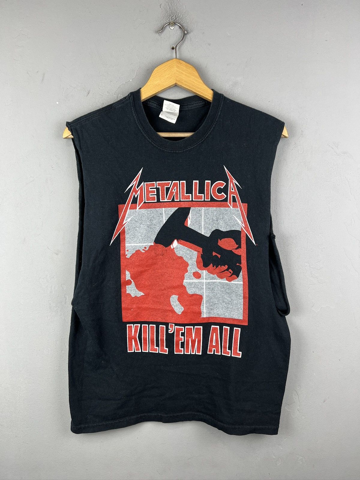 Band Tees × Metallica × Vintage Vintage 2007 METALLICA KILL 'EM ALL / RIDE THE LIGHTING Tee Size US S / EU 44-46 / 1 - 1 Thumbnail