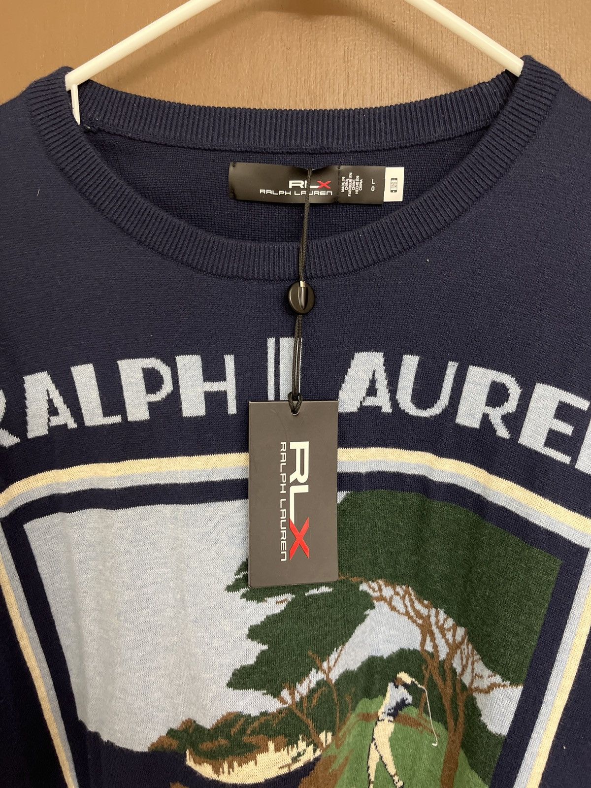 Polo Ralph Lauren Rare RLX Ralph Lauren Country Club Knitted Sweater Size US L / EU 52-54 / 3 - 10 Thumbnail
