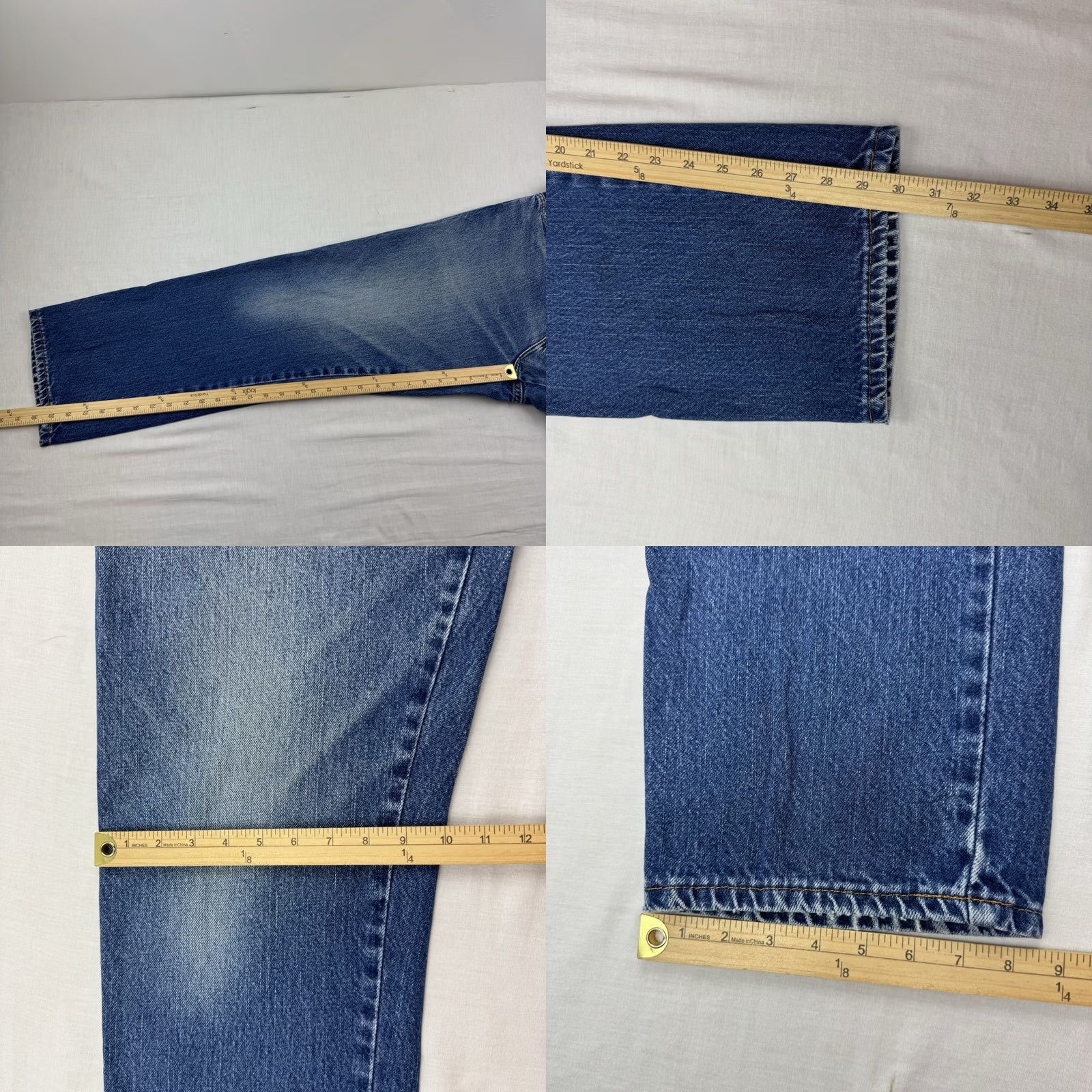 Dickies VINTAGE Dickies Jeans Men 34x30 Relaxed Fit Blue 90s Y2K Hipster Workwear Jeans Mens Size US 34 / EU 50 - 8 Thumbnail