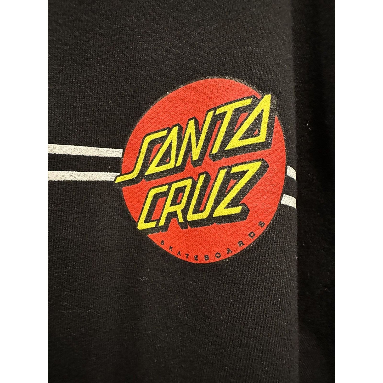 Santa Cruz Skateboards Classic Dot Pullover Hoodie Santa Cruz XL Black Size US XL / EU 56 / 4 - 4 Thumbnail