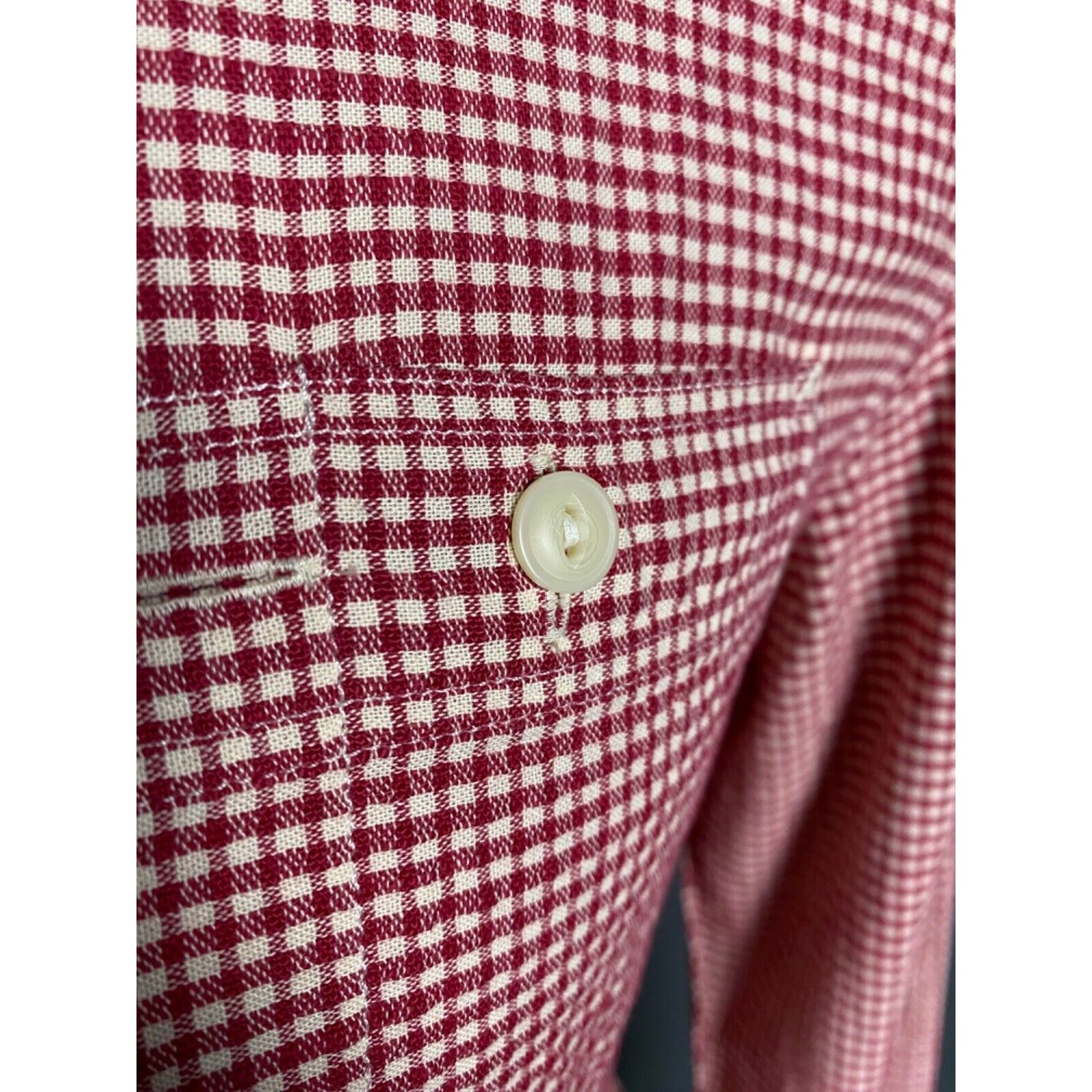 RRL Ralph Lauren MINT! Double RL Ralph Lauren Men's Red Checked Longsleeve Sh Size US XL / EU 56 / 4 - 8 Thumbnail