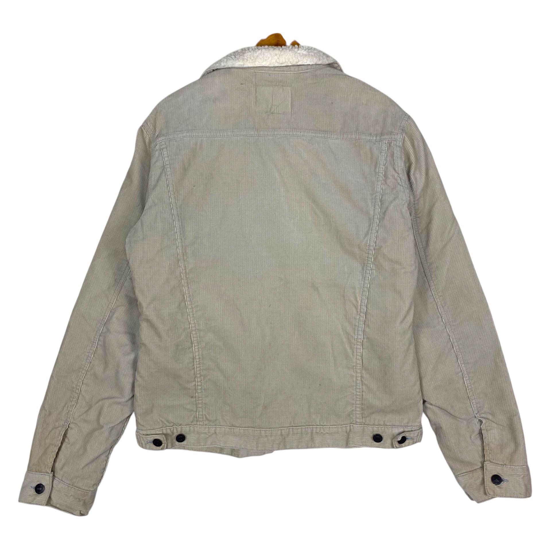 Sugar Cane 💥 SUGAR CANES WESTERN SHERPA TRUCKER JACKET Size US M / EU 48-50 / 2 - 6 Thumbnail