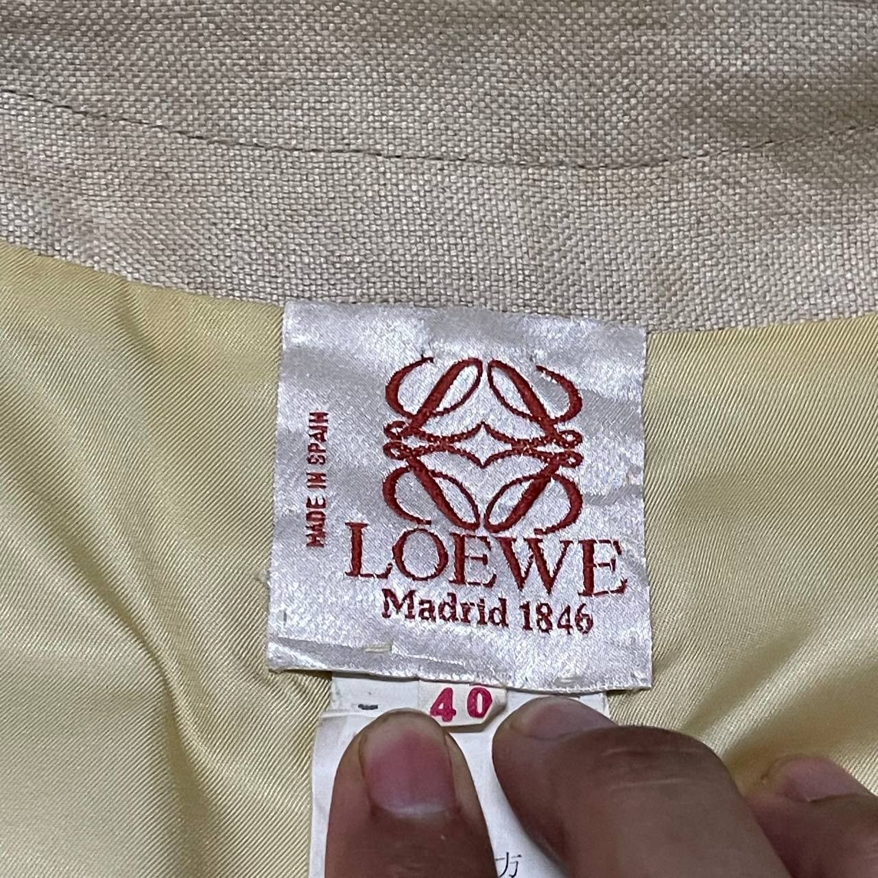 Loewe Loewe Linen Jacket Size S / US 4 / IT 40 - 9 Thumbnail
