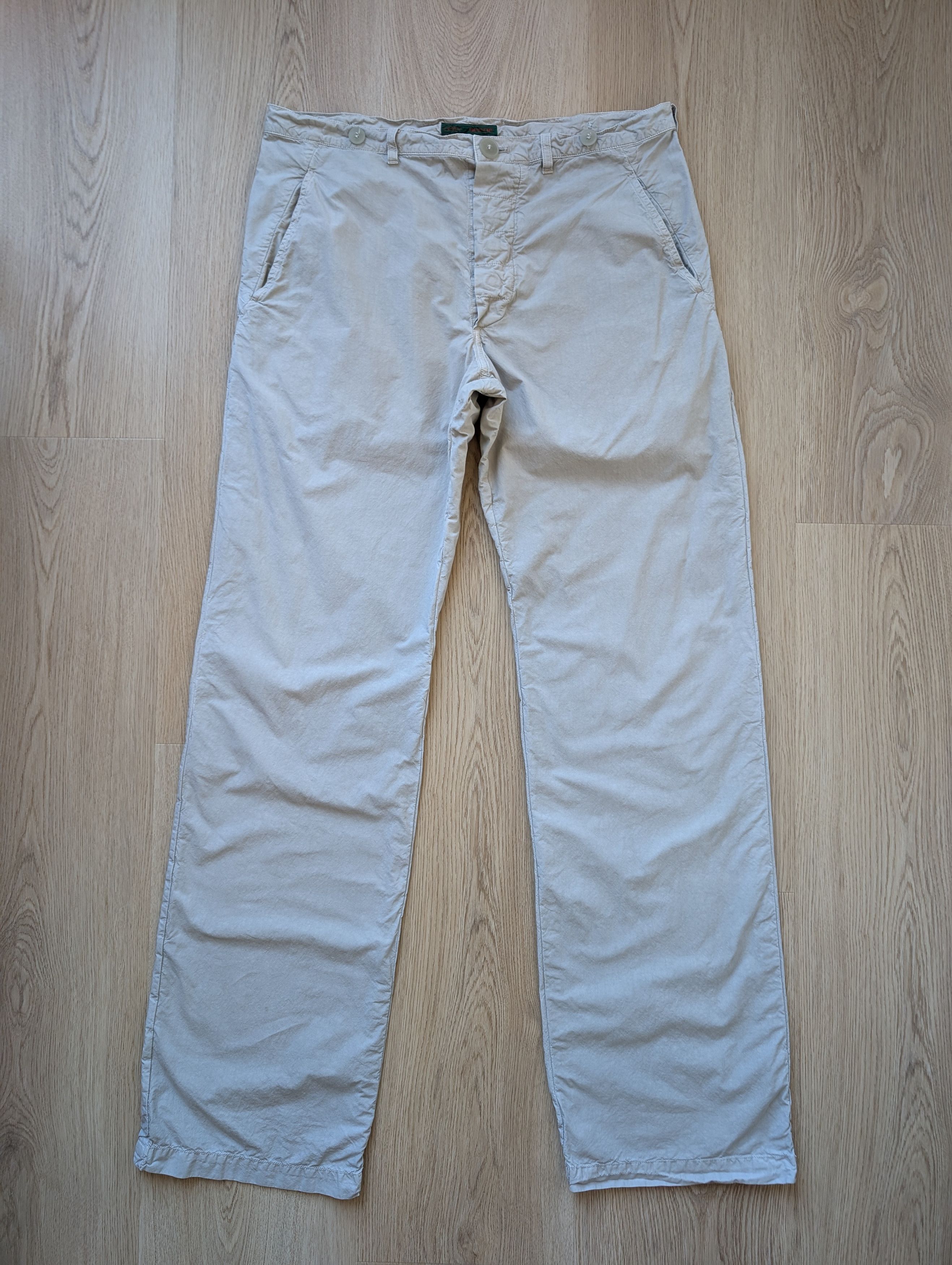 Casey Vidalenc CASEY VIDALENC Cotton Pants Vintage Trousers Handmade Size US 36 / EU 52 - 1 Thumbnail